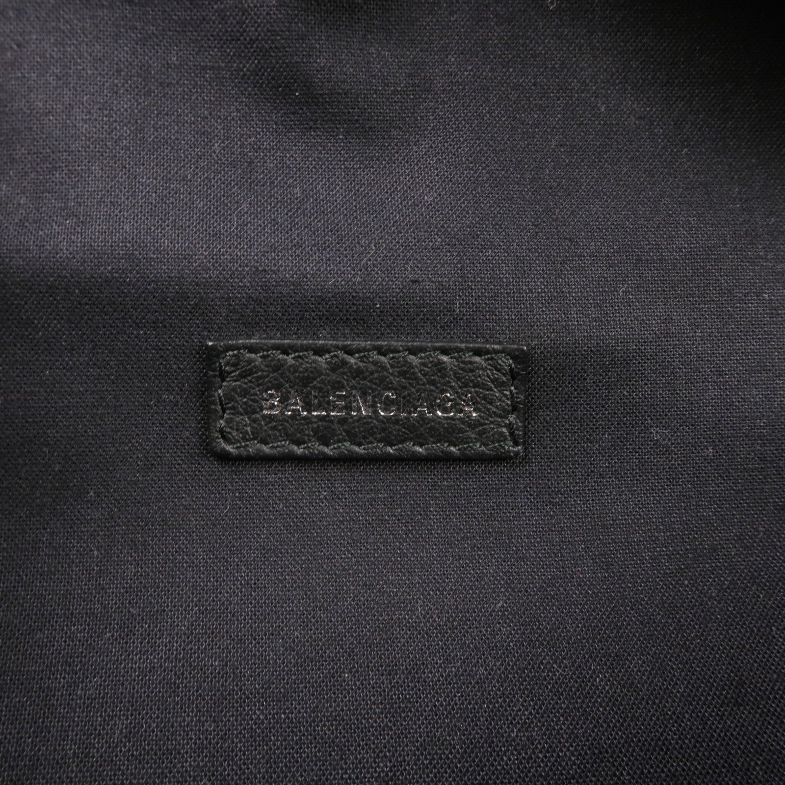 BALENCIAGA 牛皮皮革Waist Bag銀扣腰包