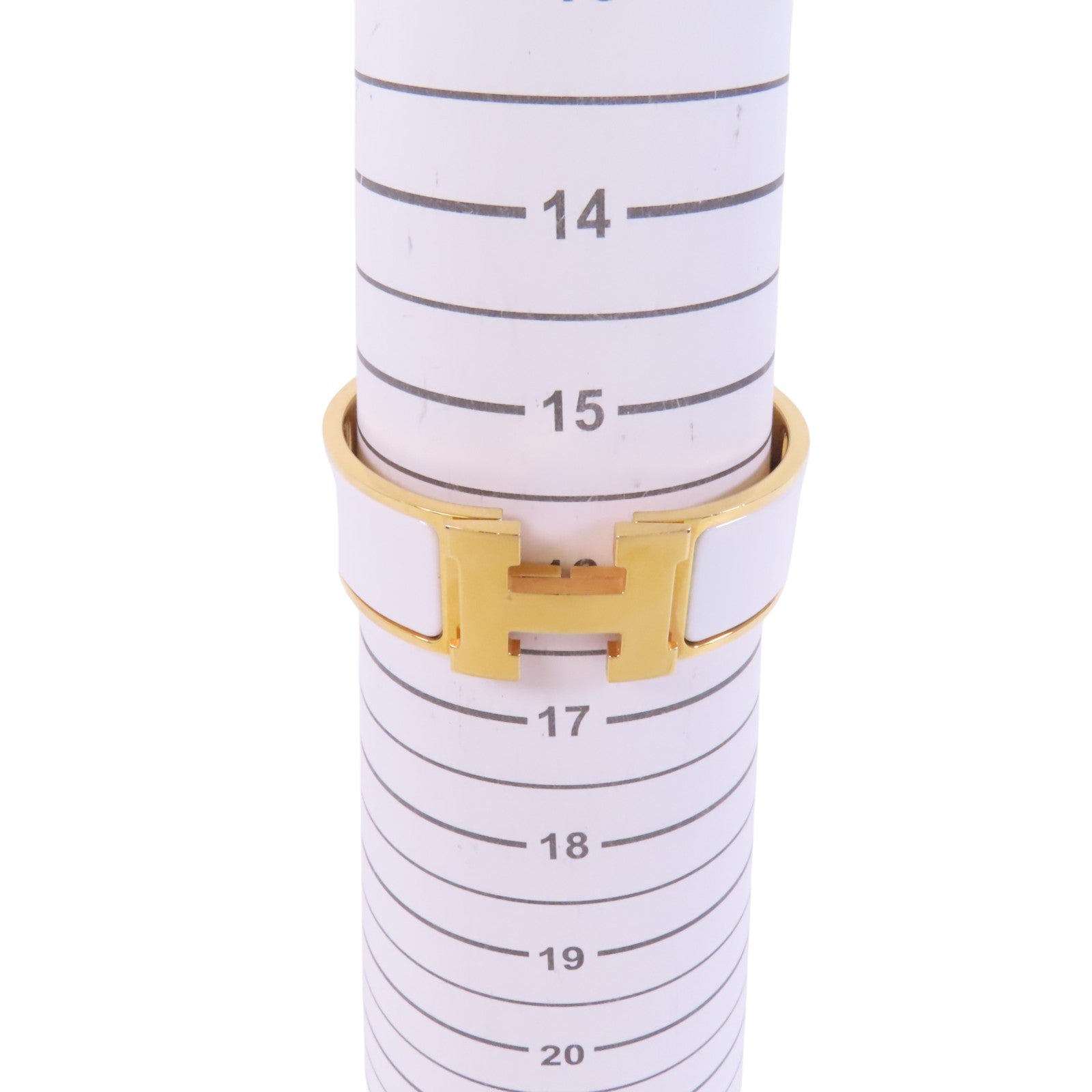 HERMES 金屬/琺瑯Clic Clac H Bracelet金扣手鐲