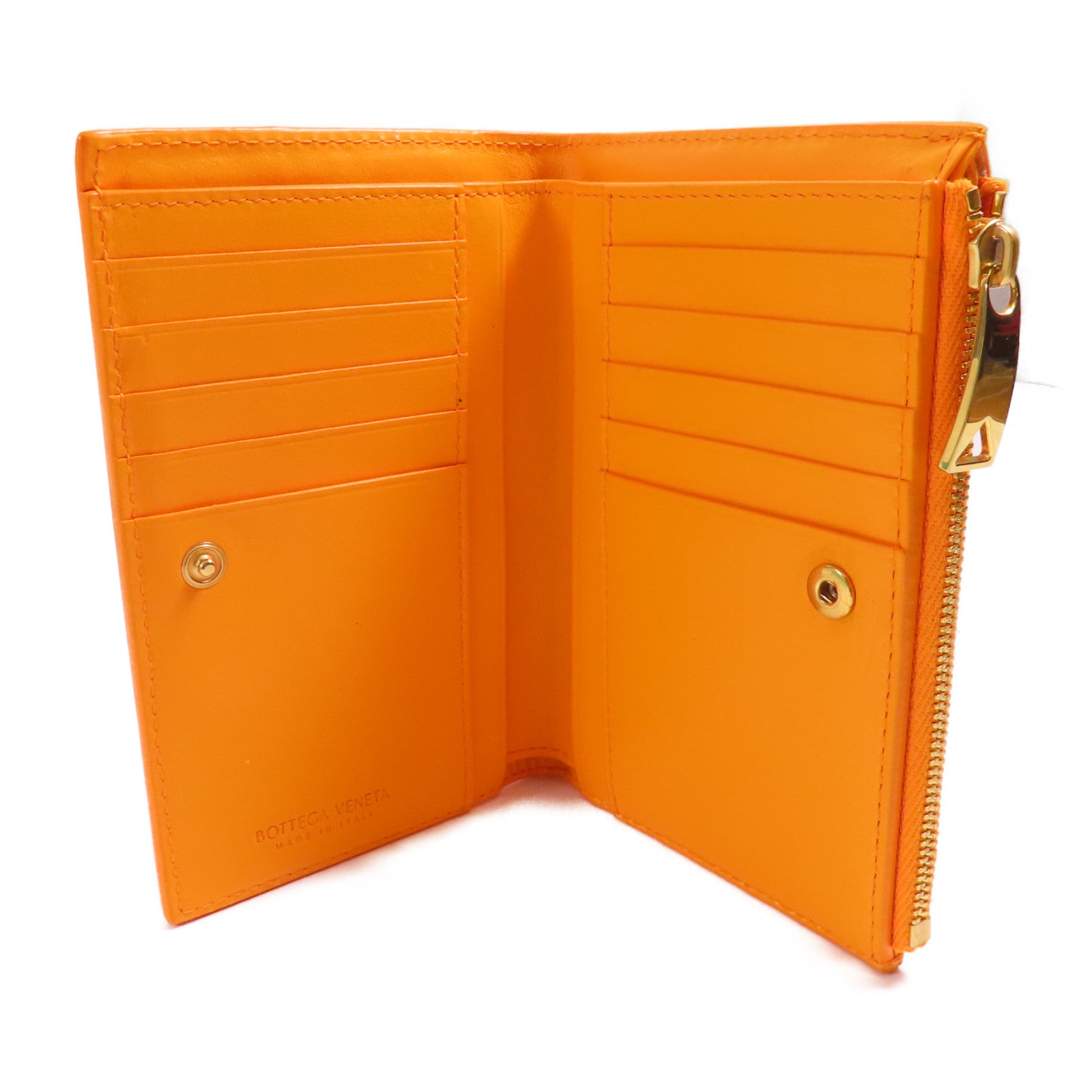 BOTTEGA VENETA 羊皮皮革Wallet金扣長錢包