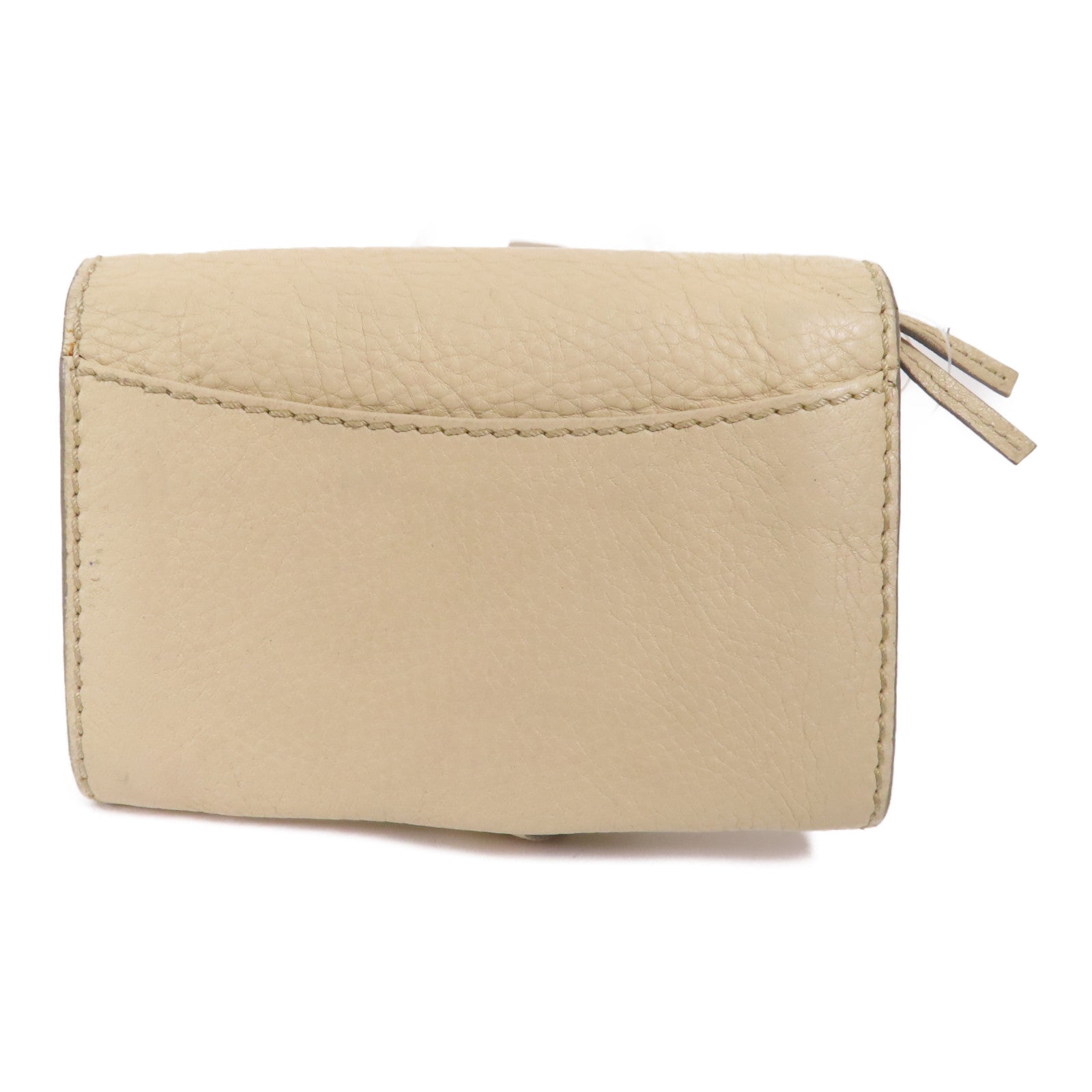 Chloe 牛皮皮革Wallet金扣錢包