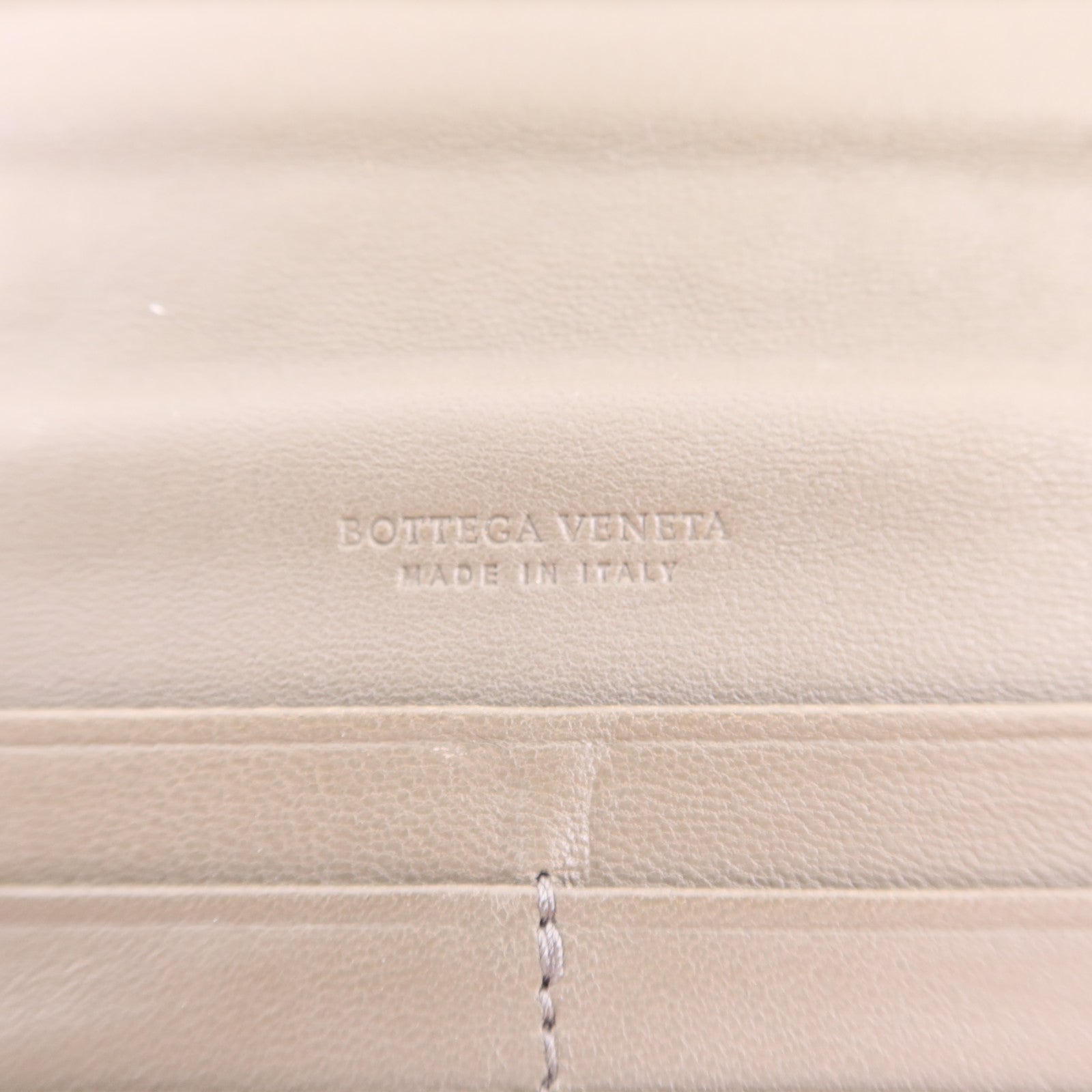 BOTTEGA VENETA 【激減優惠】織紋皮革/天鵝絨Long Wallet長錢包
