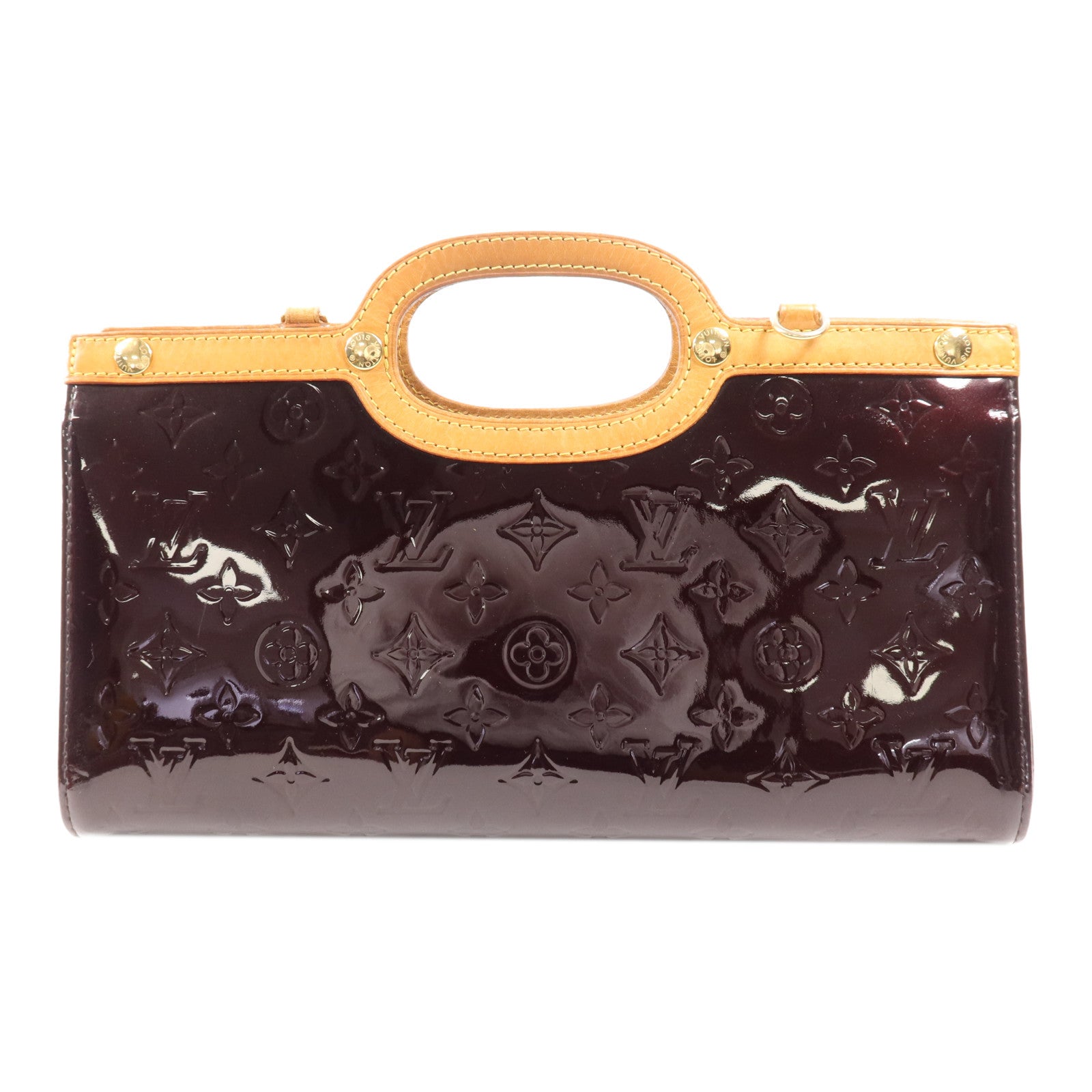 LOUIS VUITTON Vernis Roxbury Drive金扣手挽肩背兩用袋