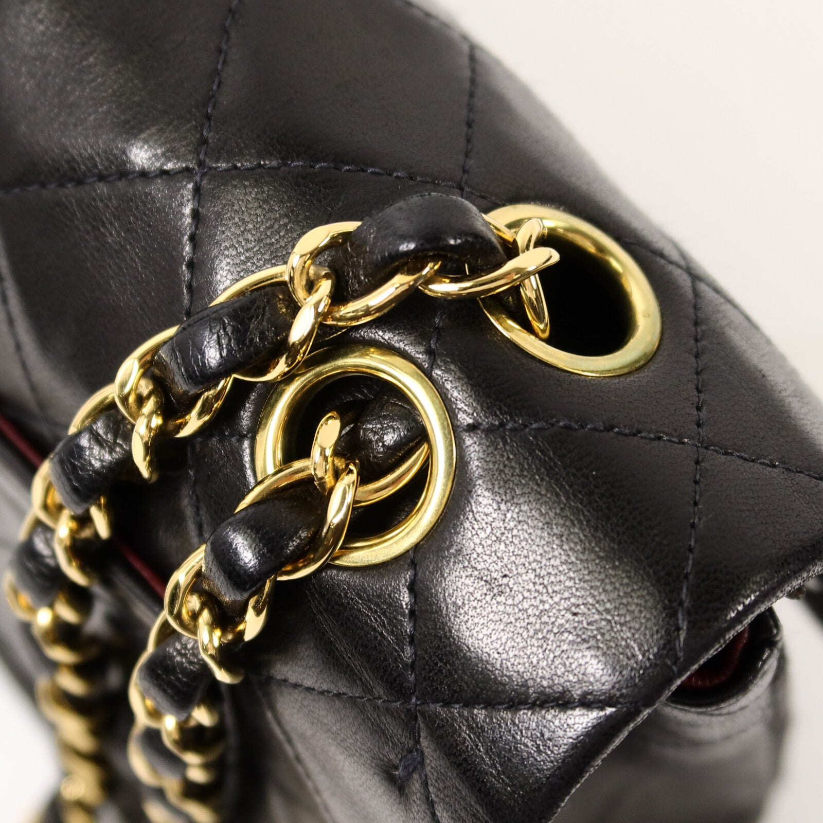 CHANEL 羊皮皮革Classic 23鏈帶肩背袋