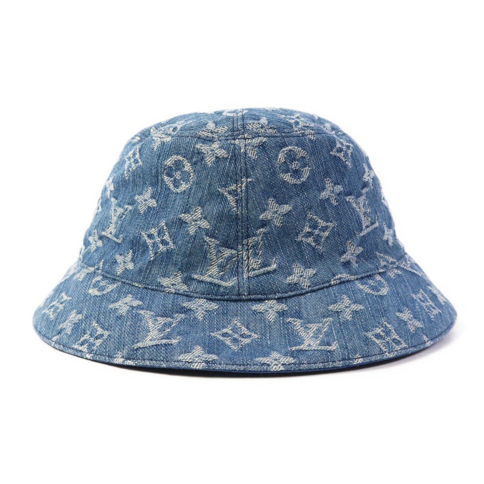 LOUIS VUITTON Monogram Denim Bucket Hat帽子