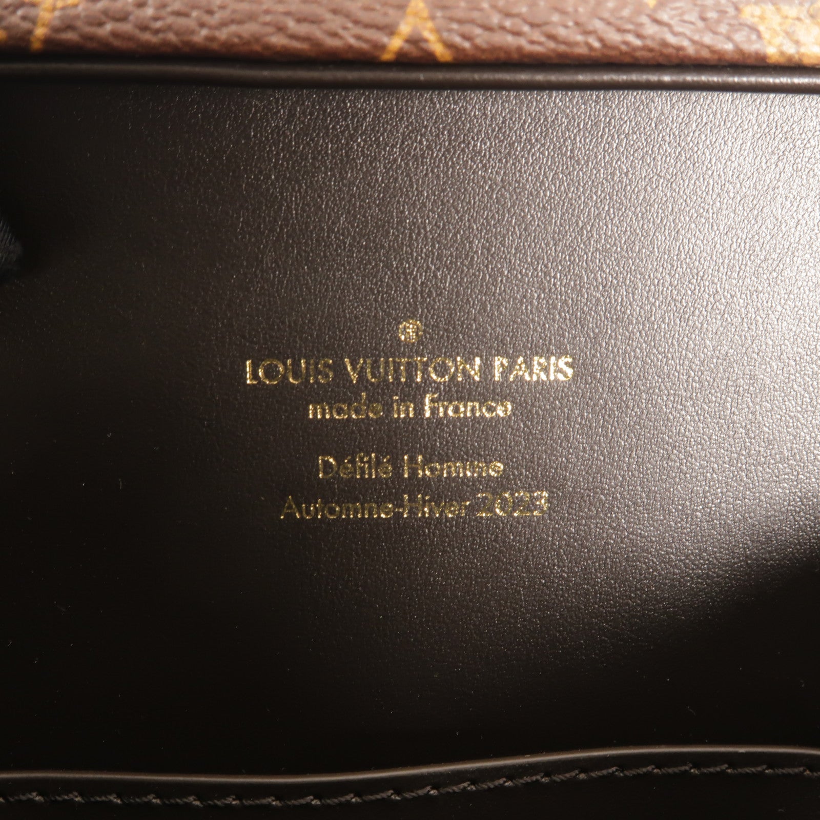 LOUIS VUITTON Monogram Vertical Clutch Box肩背袋