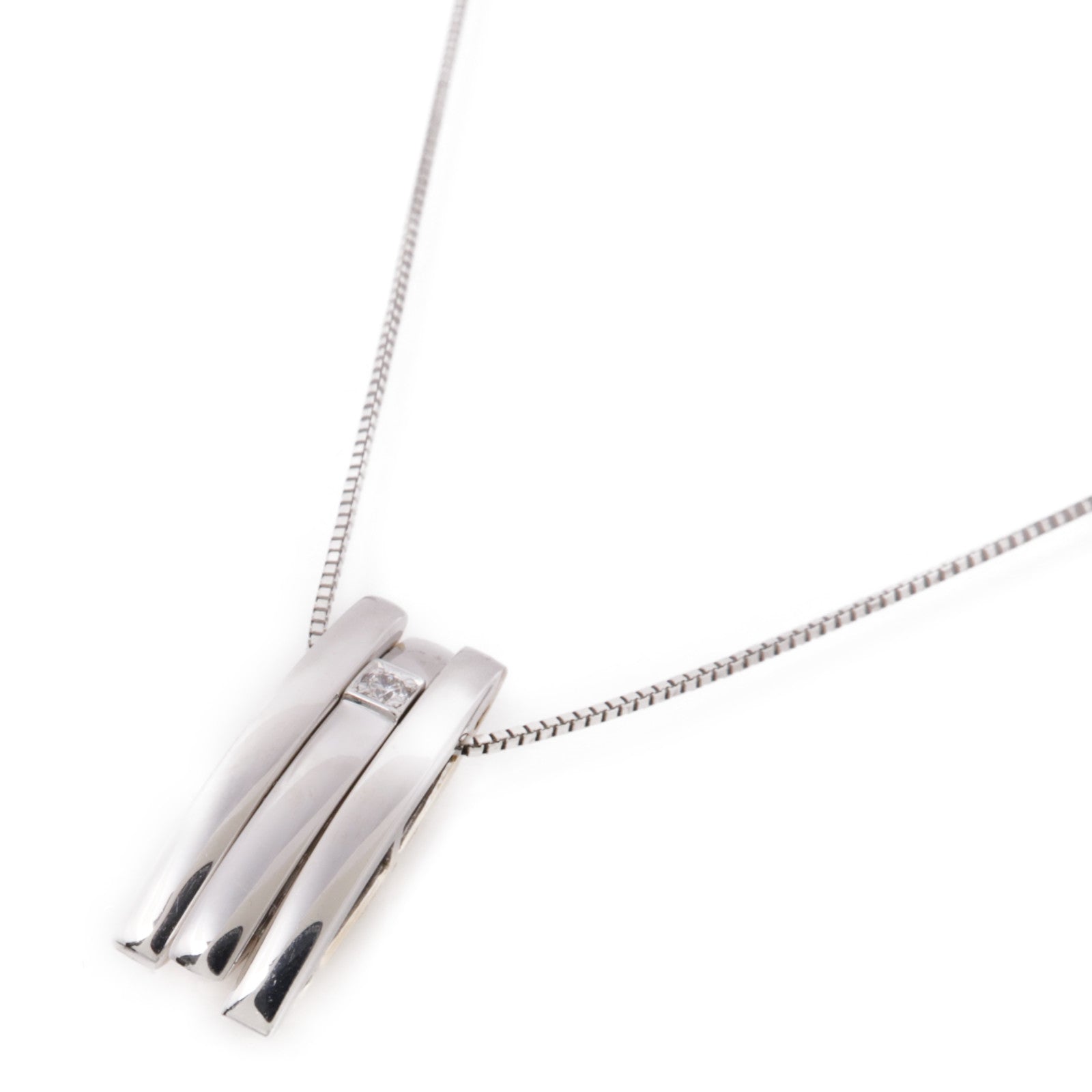 JEWELRY 18K白金/玫瑰金Diamond Necklace鑽石項鍊