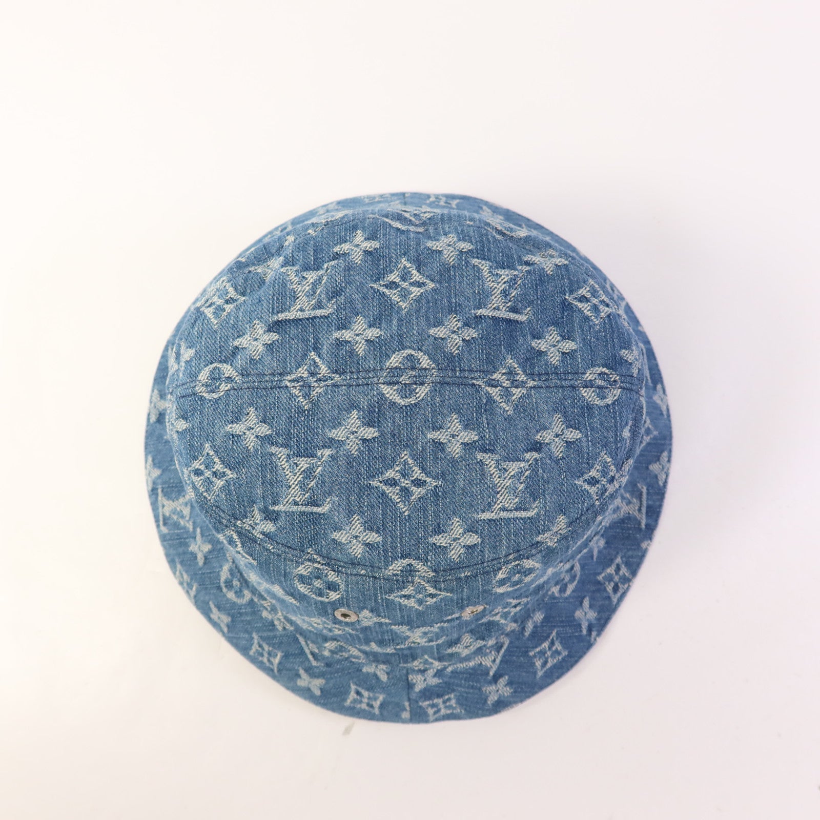 LOUIS VUITTON Monogram Denim Bucket Hat帽子