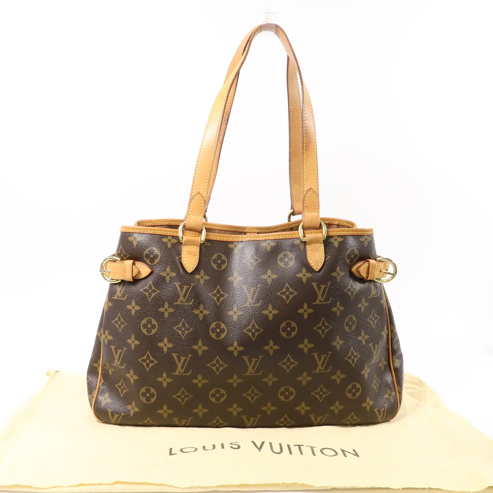 LOUIS VUITTON Monogram Batignolles Horizontal金扣肩背袋