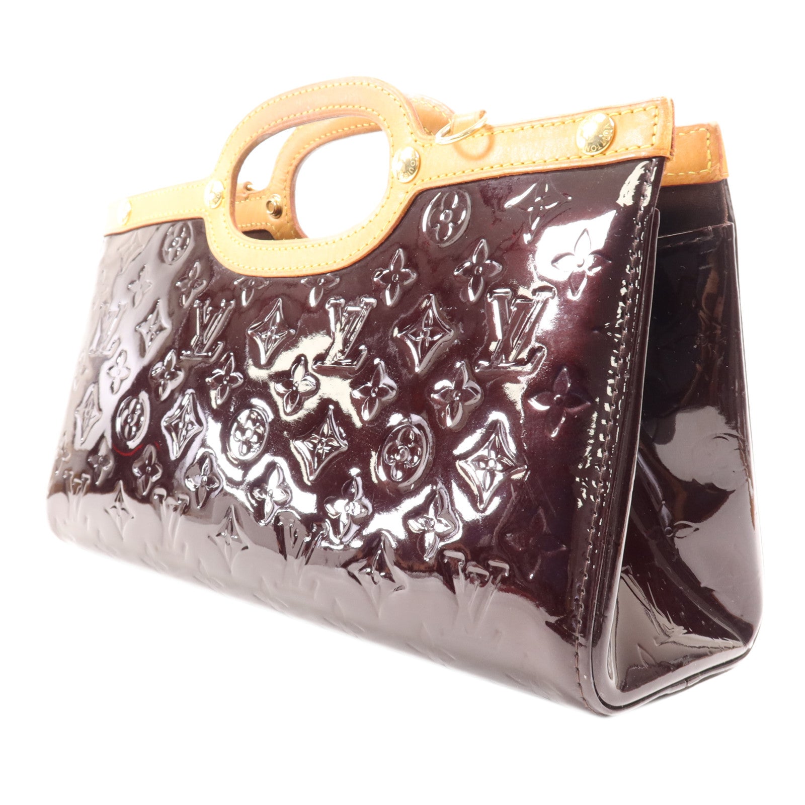 LOUIS VUITTON Vernis Roxbury Drive金扣手挽肩背兩用袋