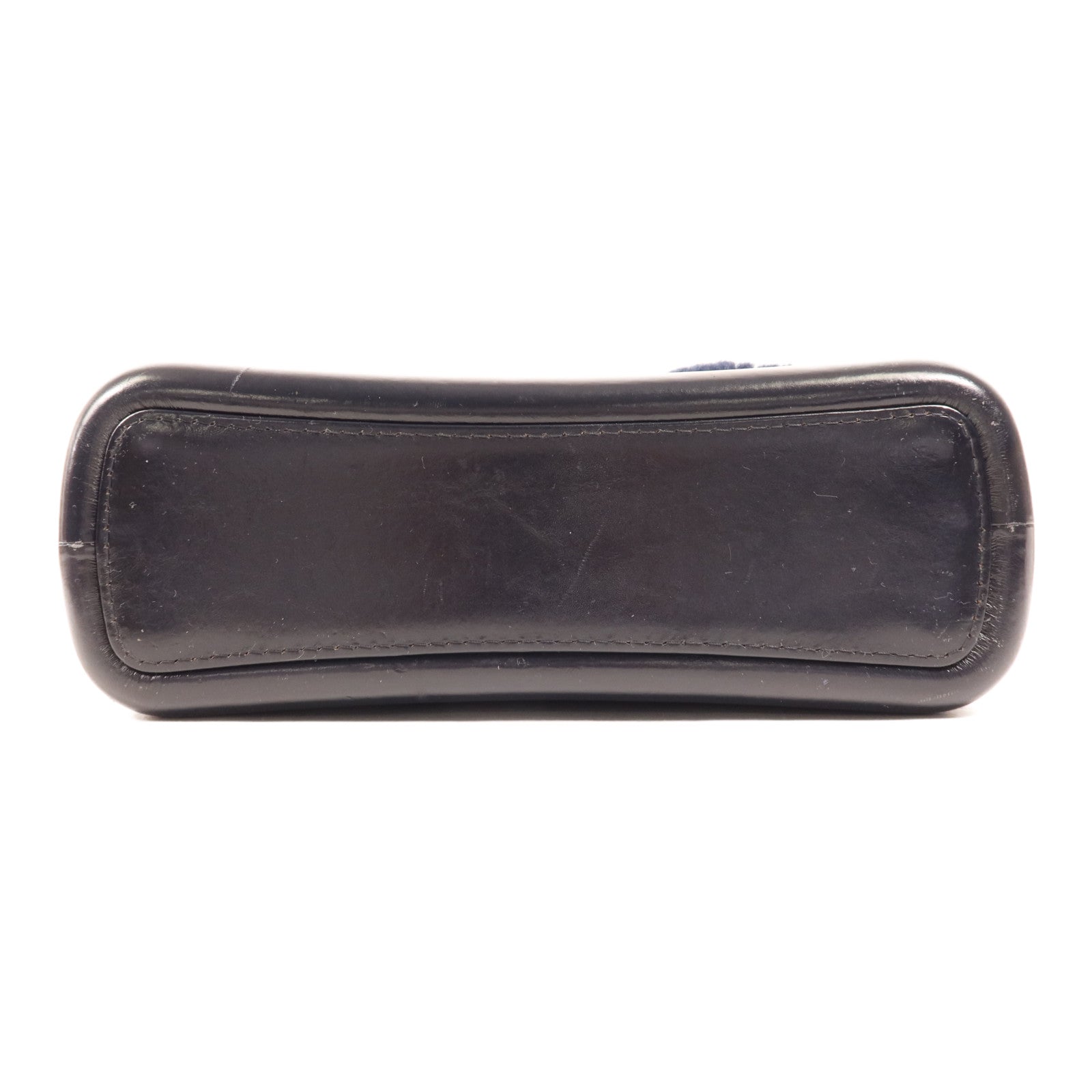 CHANEL 牛皮皮革/羊毛Gabrielle Medium鏈帶肩背袋