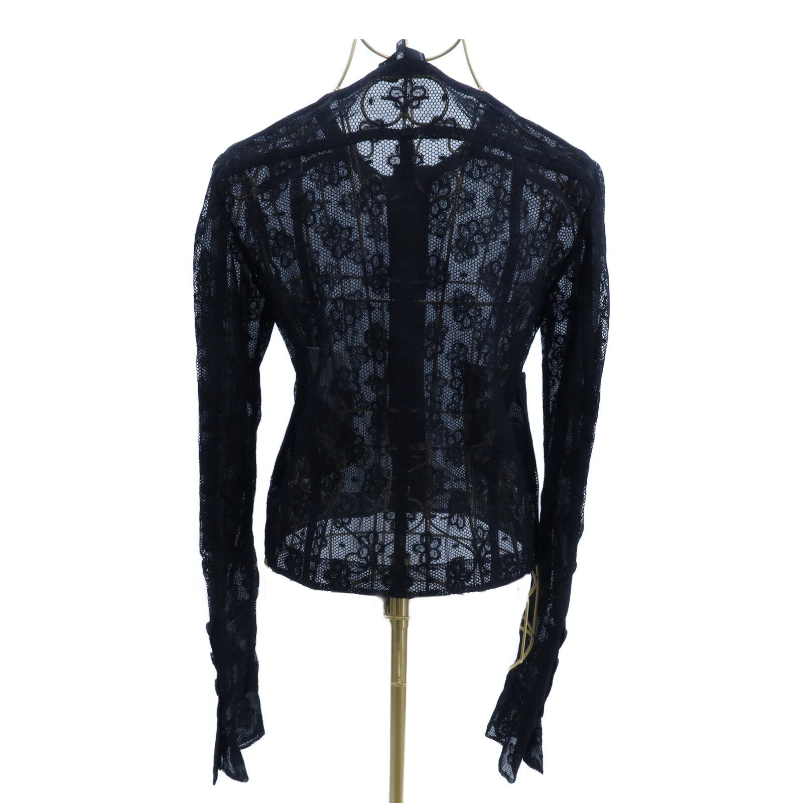 CHANEL Cotton/Polyamide Collarless Jacket外套
