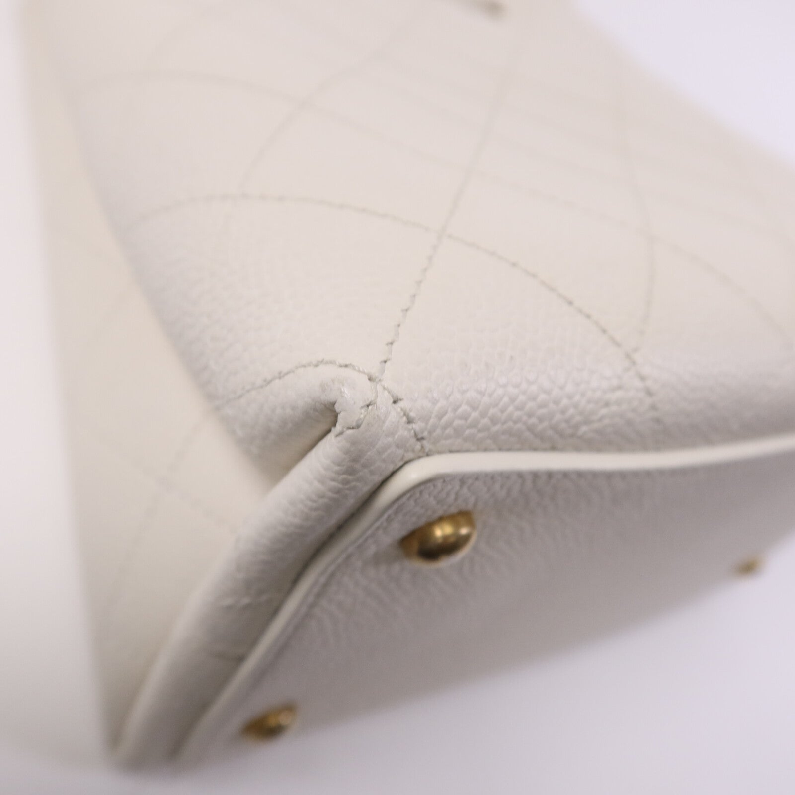 CHANEL 牛皮皮革Chain Shoulder Bag金扣鏈帶肩背袋