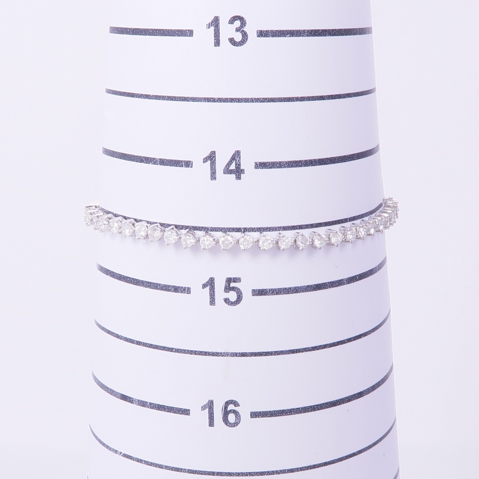 JEWELRY 18K白金Diamond Bracelet鑽石手鏈