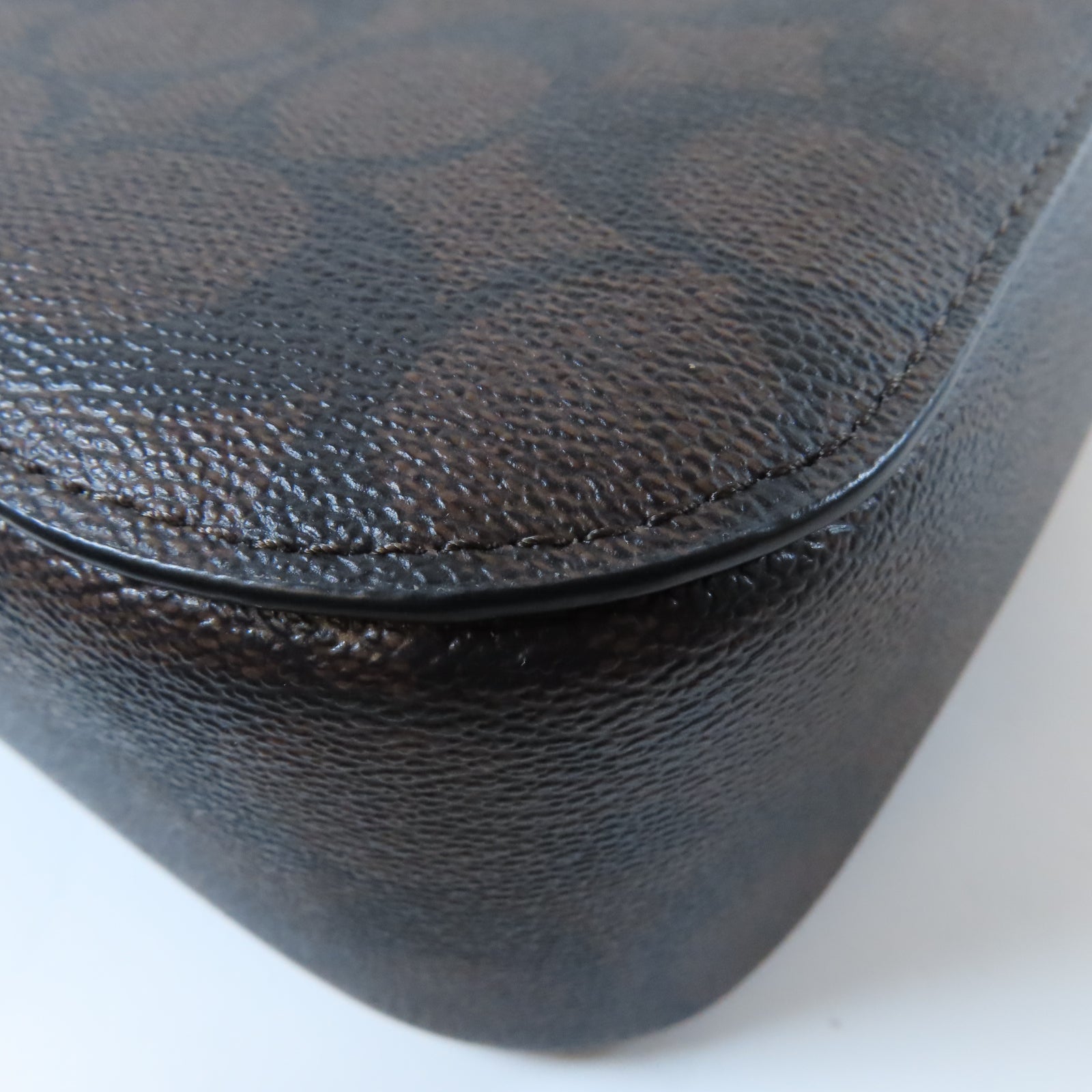 COACH 【激減優惠】羊皮皮革Shoulder Bag金扣手挽肩背兩用袋黑色/啡色