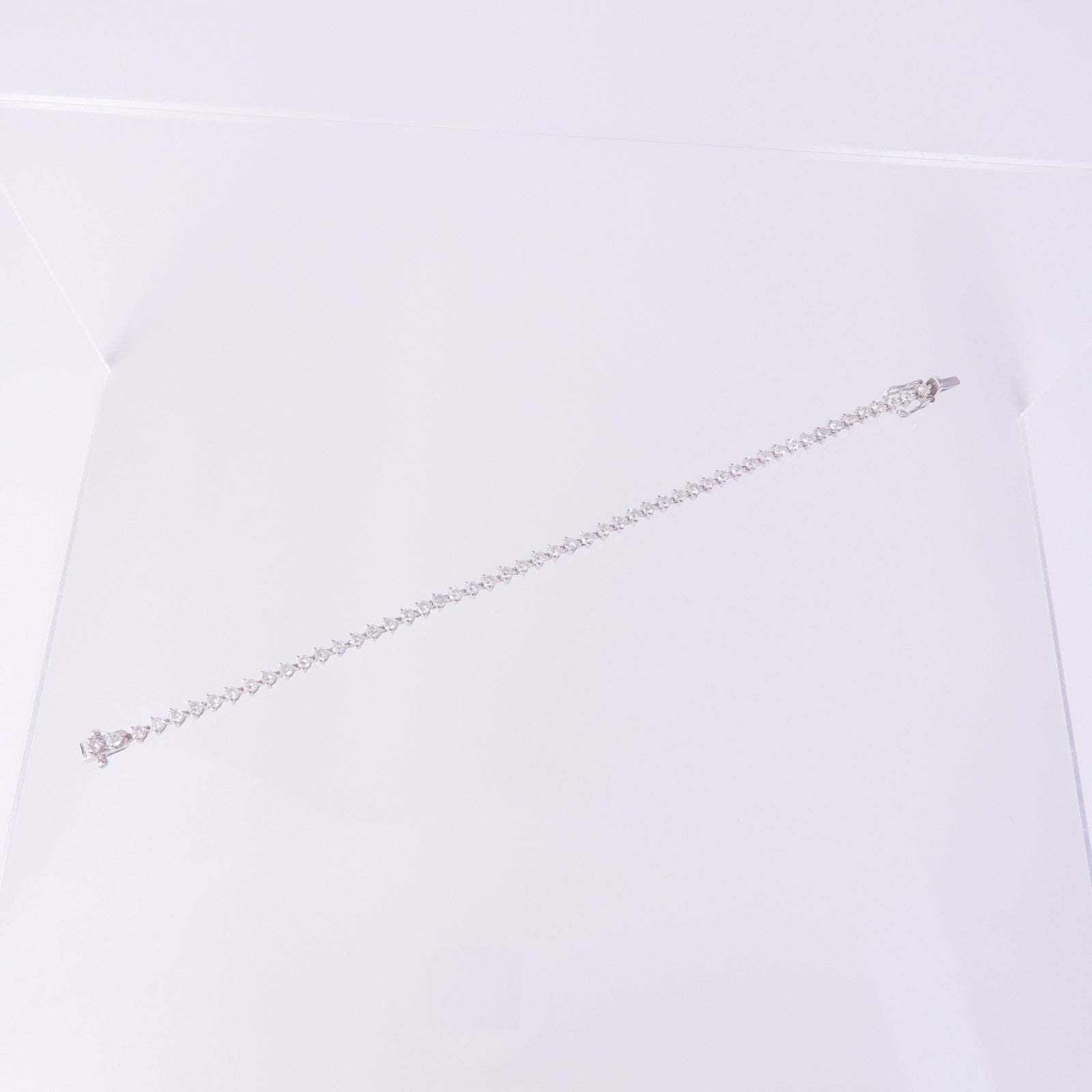 JEWELRY 18K白金Diamond Bracelet鑽石手鏈