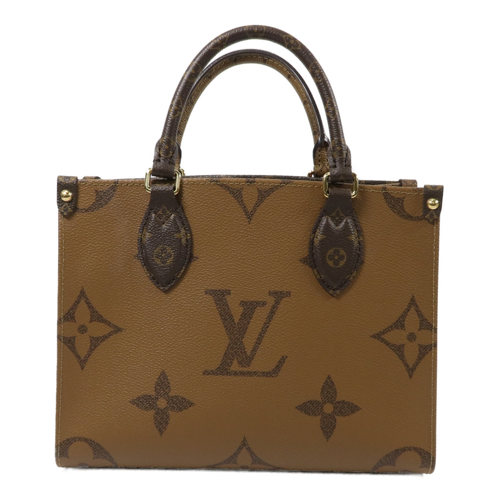 LOUIS VUITTON Monogram Giant OnTheGo PM手挽肩背兩用袋