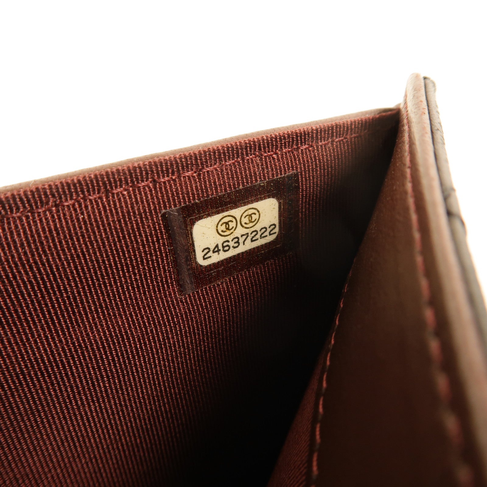 CHANEL 羊皮皮革Long Wallet長錢包