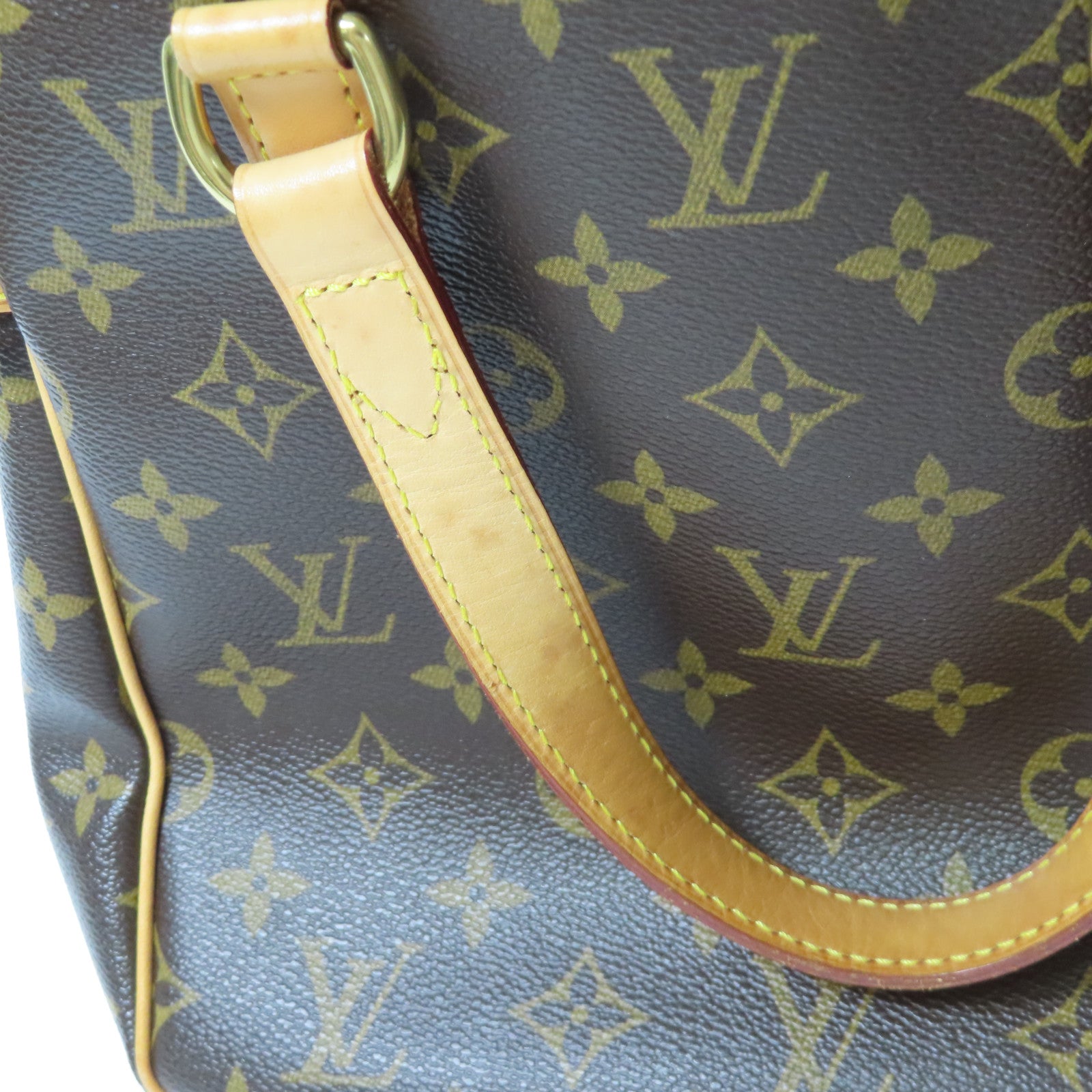 LOUIS VUITTON Monogram Batignolles金扣手挽袋