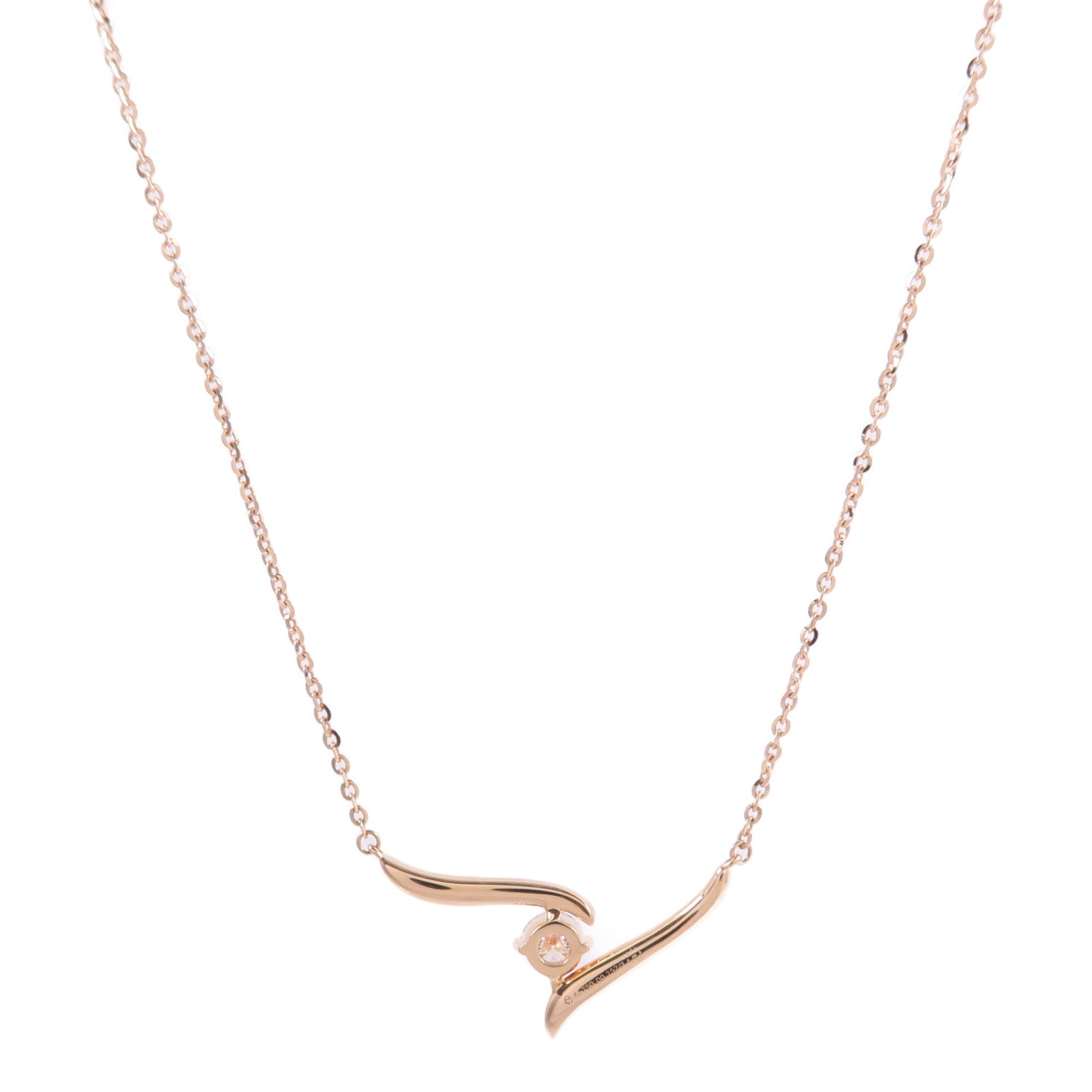 JEWELRY 18K玫瑰金Diamond Necklace鑽石項鍊