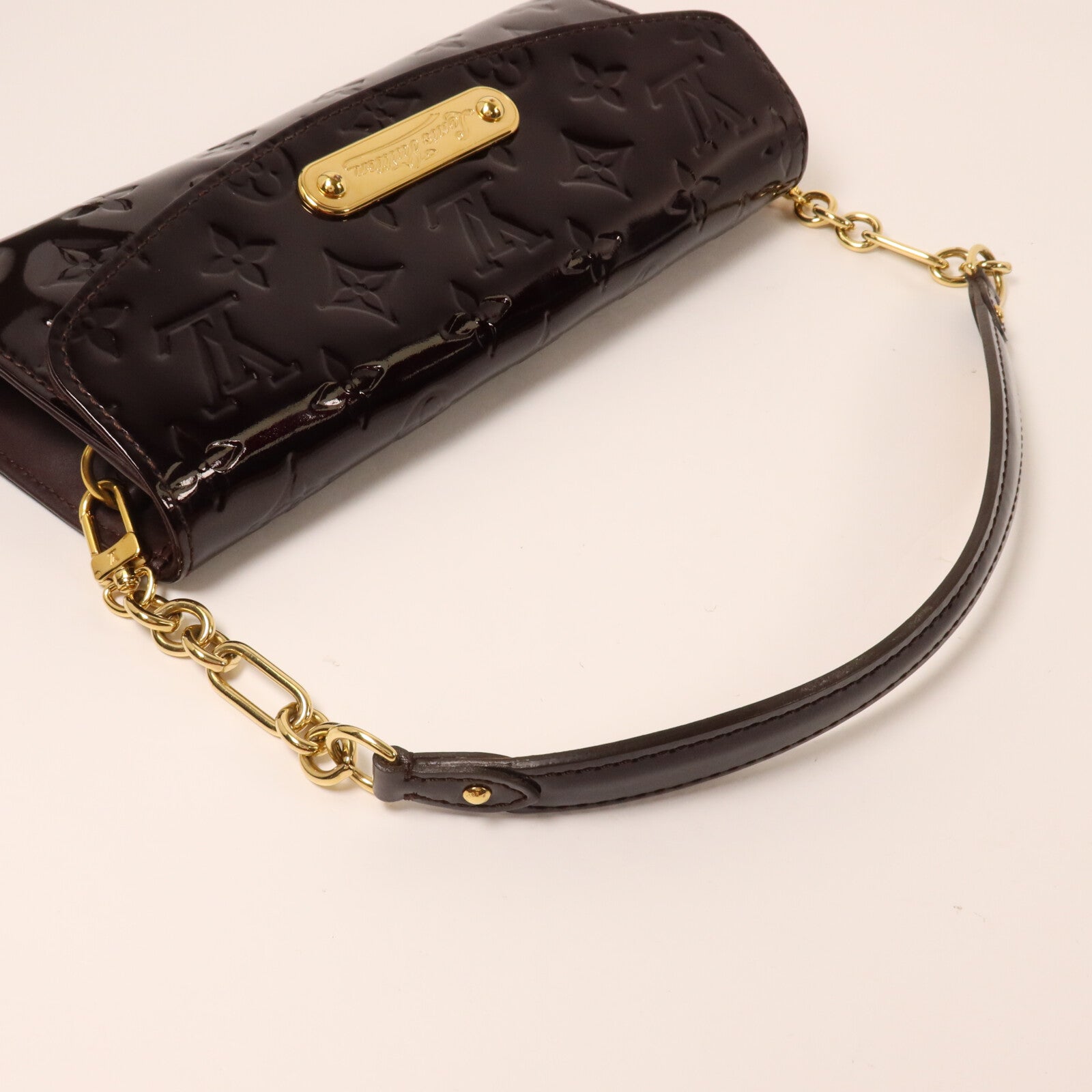 LOUIS VUITTON Monogram Vernis Sunset Boulevard手挽袋