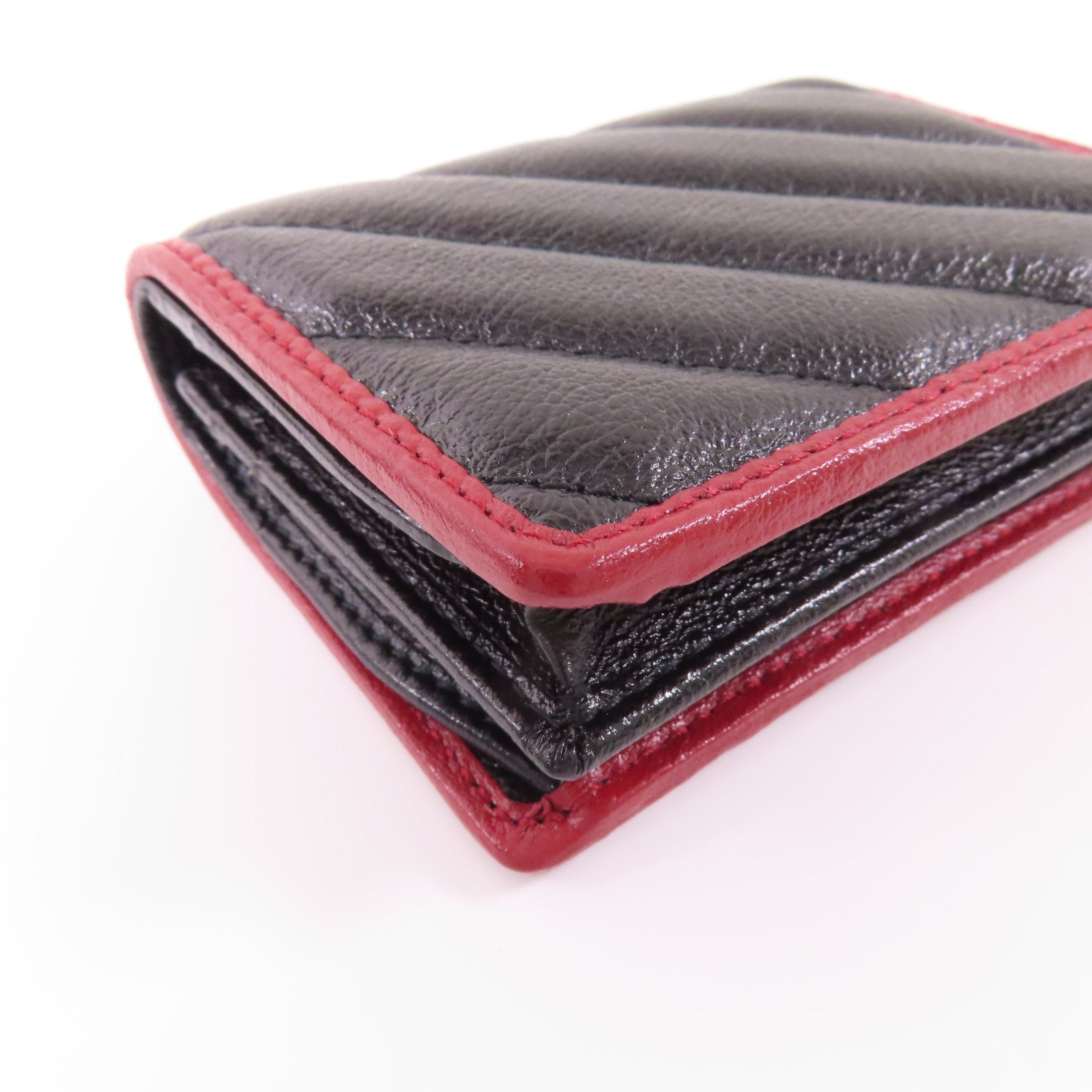 GUCCI 牛皮皮革Wallet金扣錢包