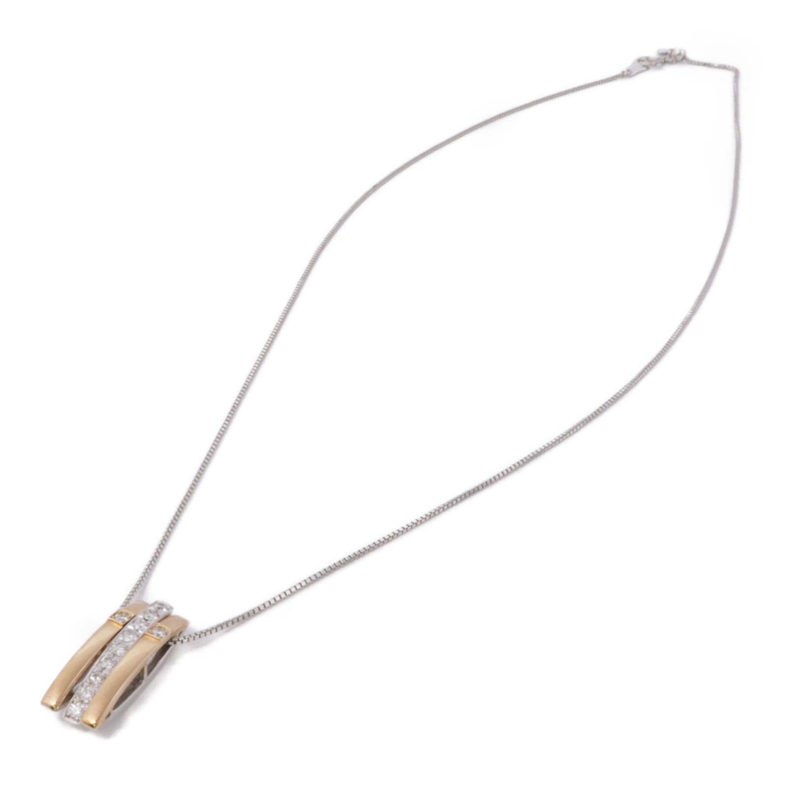 JEWELRY 18K白金/玫瑰金Diamond Necklace鑽石項鍊