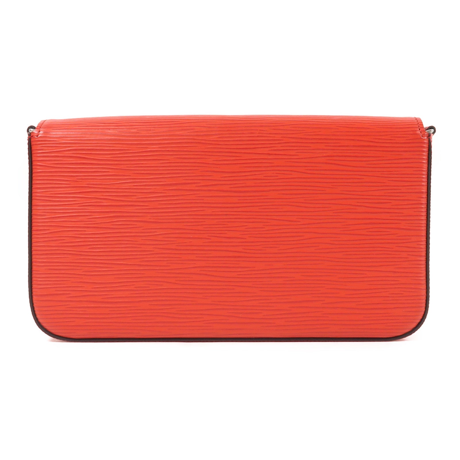 LOUIS VUITTON Epi Pochette Felice銀扣鏈帶肩背袋