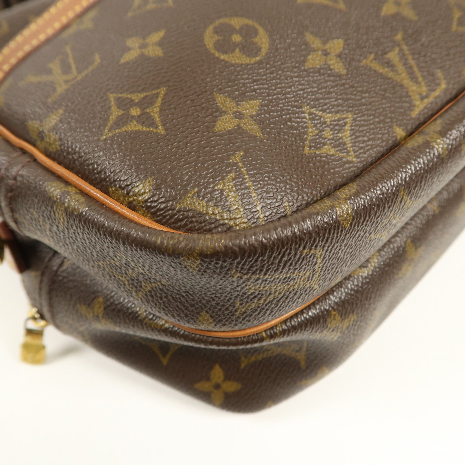 LOUIS VUITTON LV GHW Reporter PM Shoulder Bag M45254 Monogram Brown