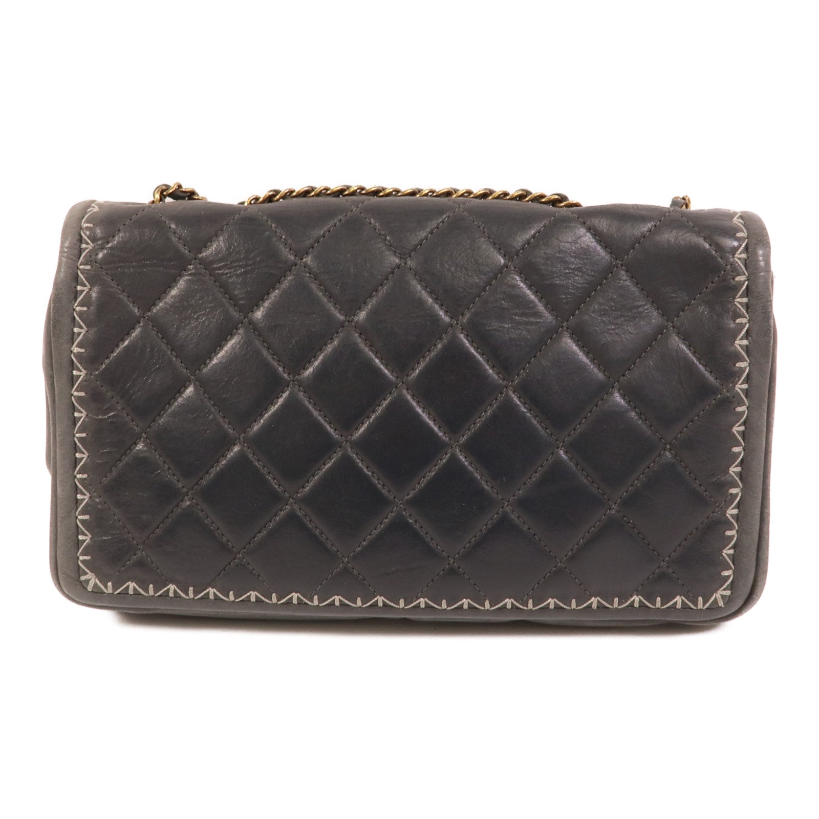 CHANEL 牛皮皮革Chain Shoulder肩背袋