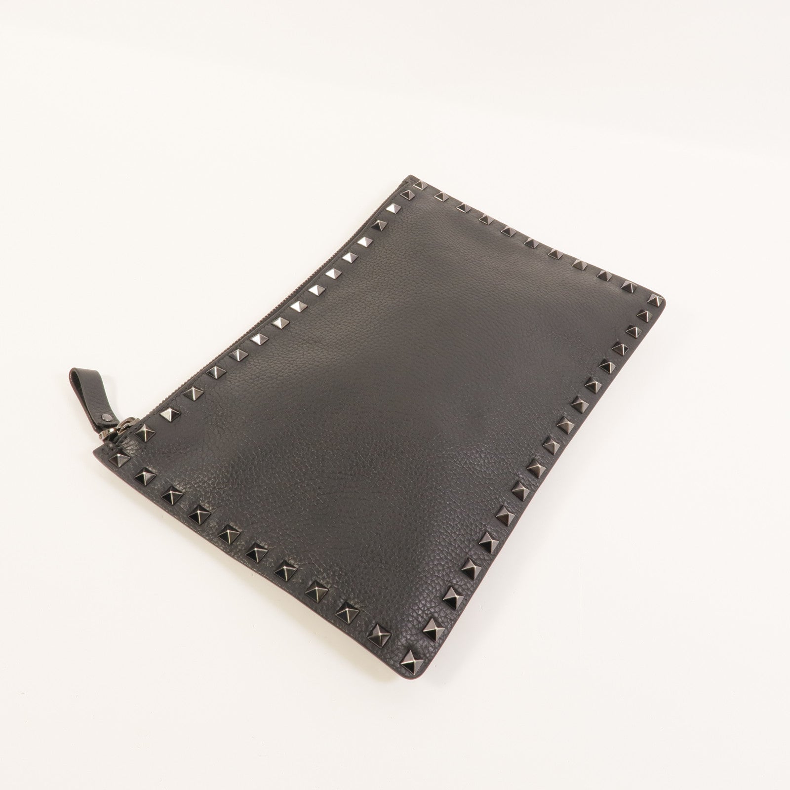 Valentino 牛皮皮革Rockstud Clutch手拿包