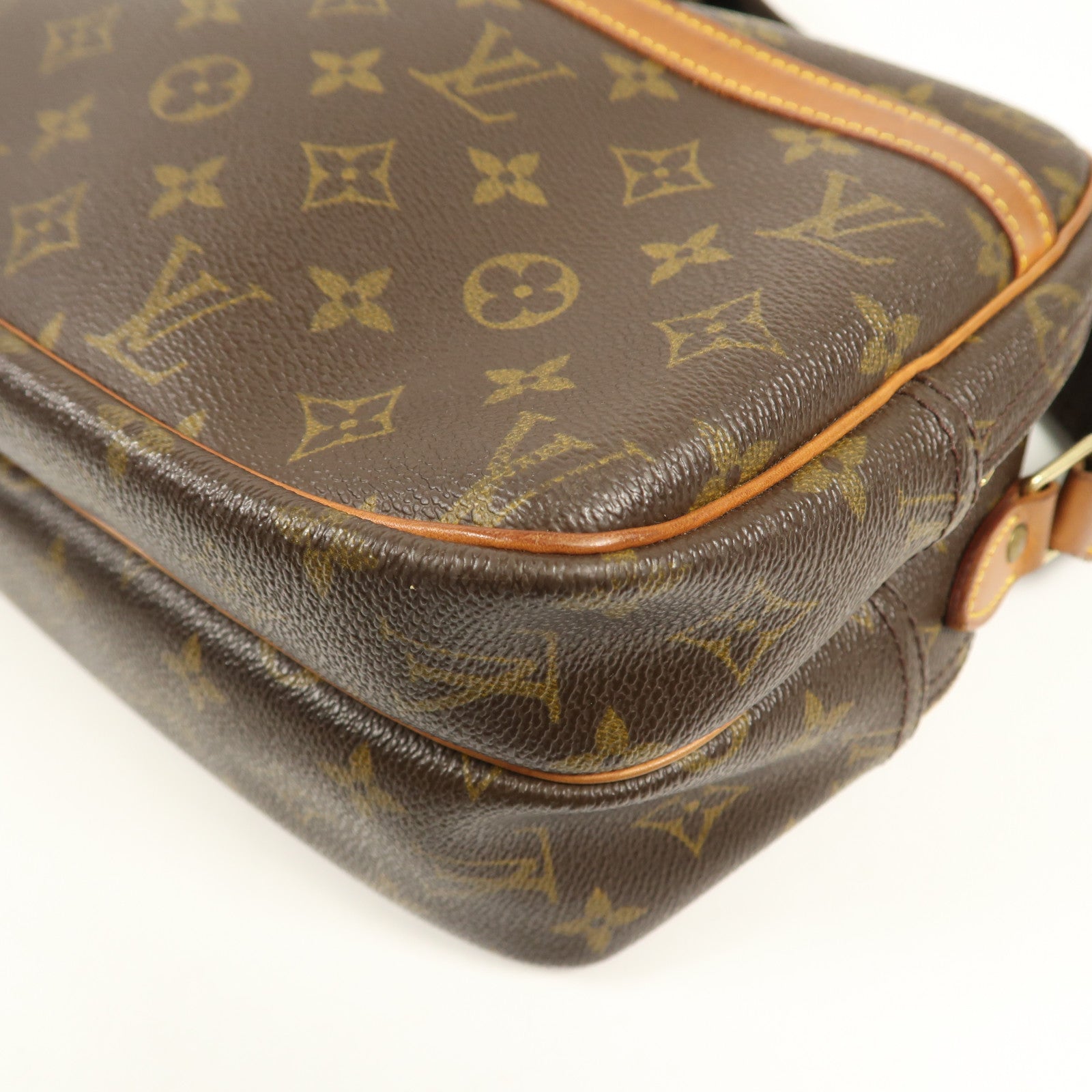 LOUIS VUITTON LV GHW Reporter PM Shoulder Bag M45254 Monogram Brown