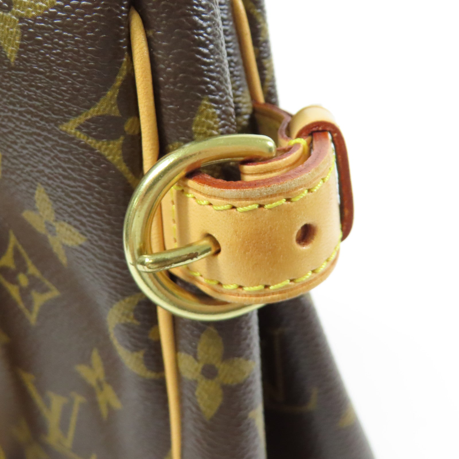 LOUIS VUITTON Monogram Batignolles金扣手挽袋