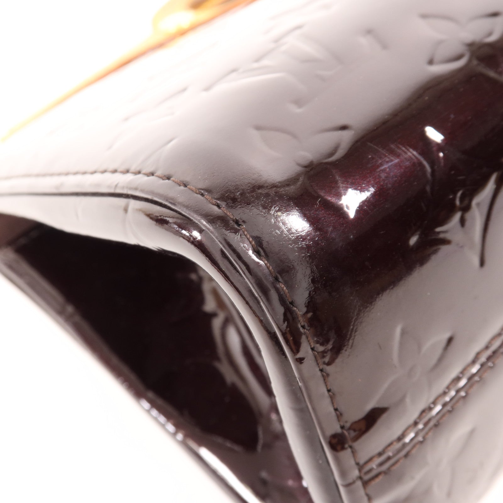 LOUIS VUITTON Vernis Roxbury Drive金扣手挽肩背兩用袋