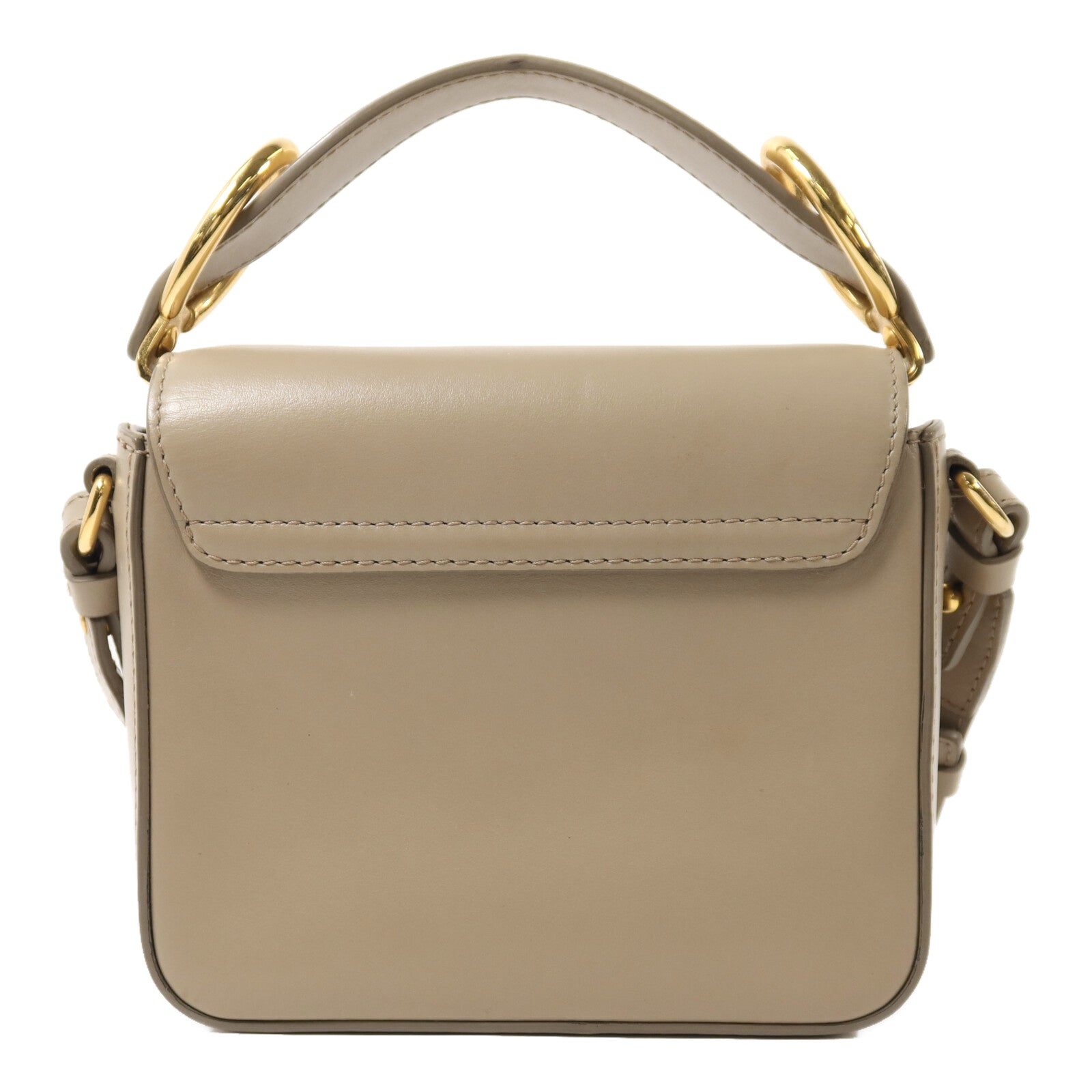 Chloe 牛皮皮革C Bag金扣手挽肩背兩用袋