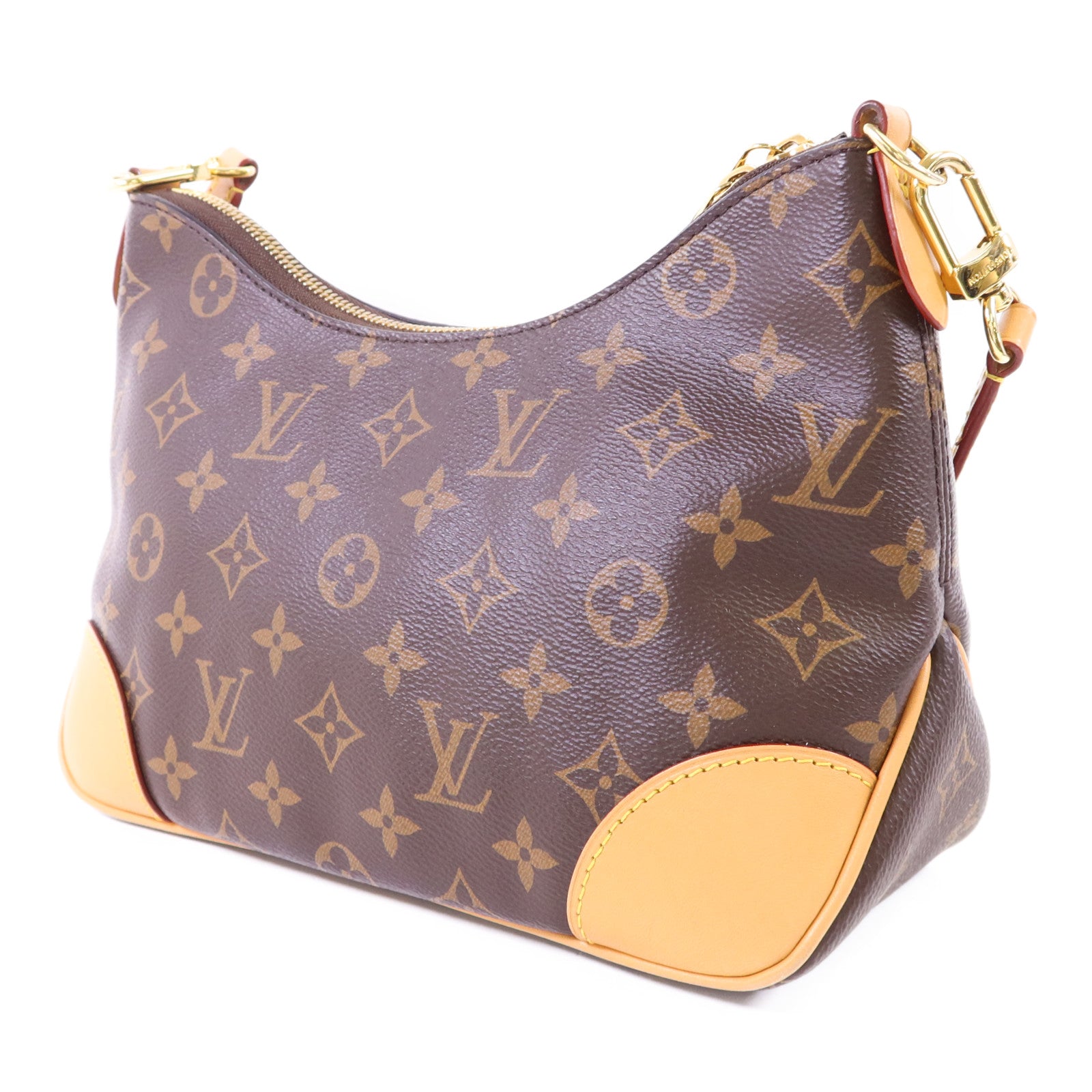 LOUIS VUITTON Monogram Boulogne PM金扣手挽肩背兩用袋
