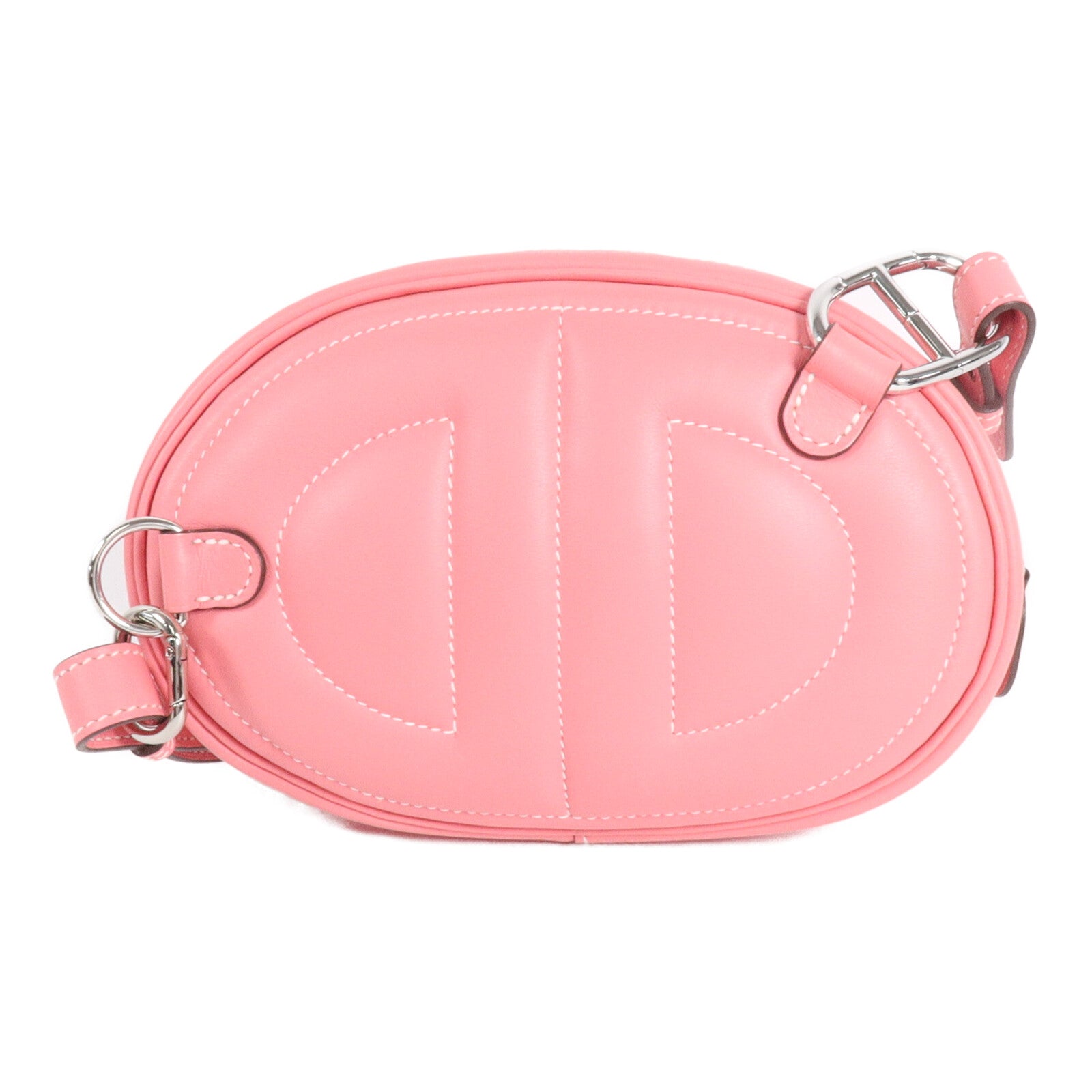 HERMES Swift皮革In The Loop Belt Bag肩背袋Rose D Ete