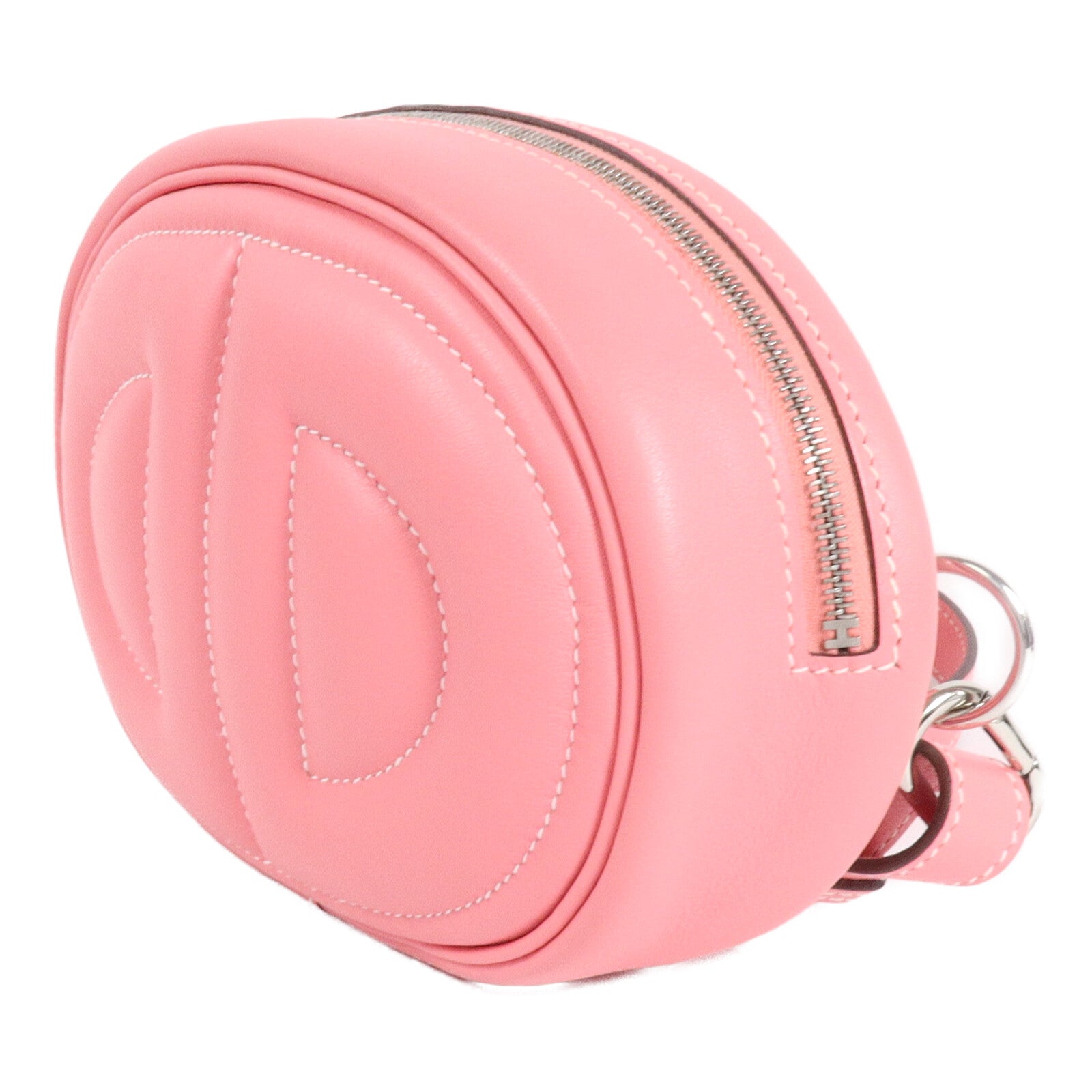 HERMES Swift皮革In The Loop Belt Bag肩背袋Rose D Ete