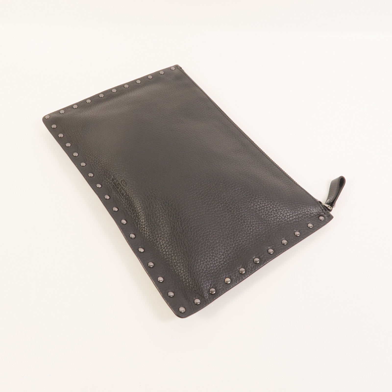 Valentino 牛皮皮革Rockstud Clutch手拿包