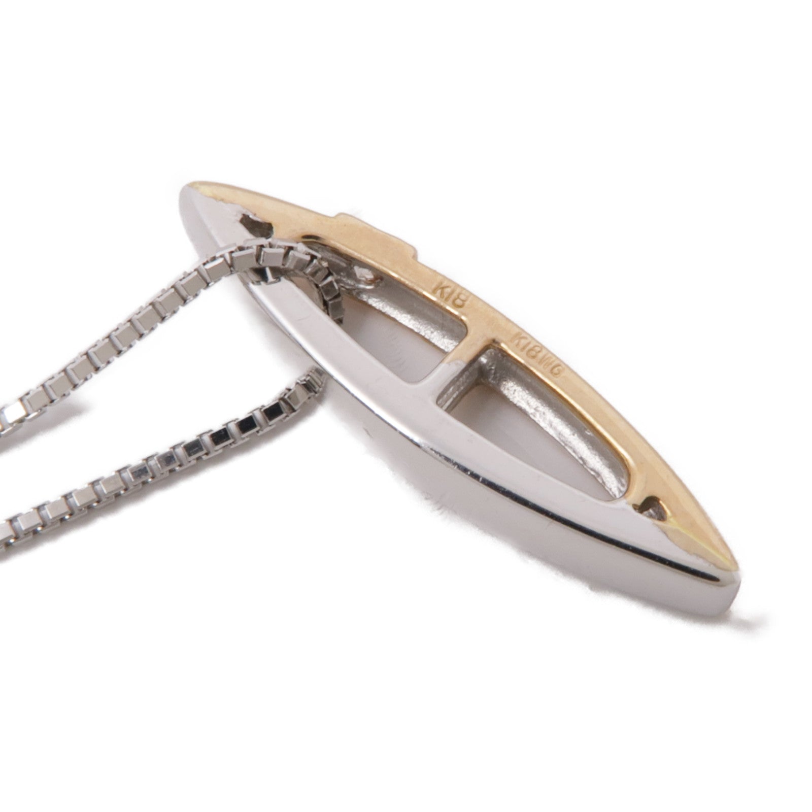 JEWELRY 18K白金/玫瑰金Diamond Necklace鑽石項鍊