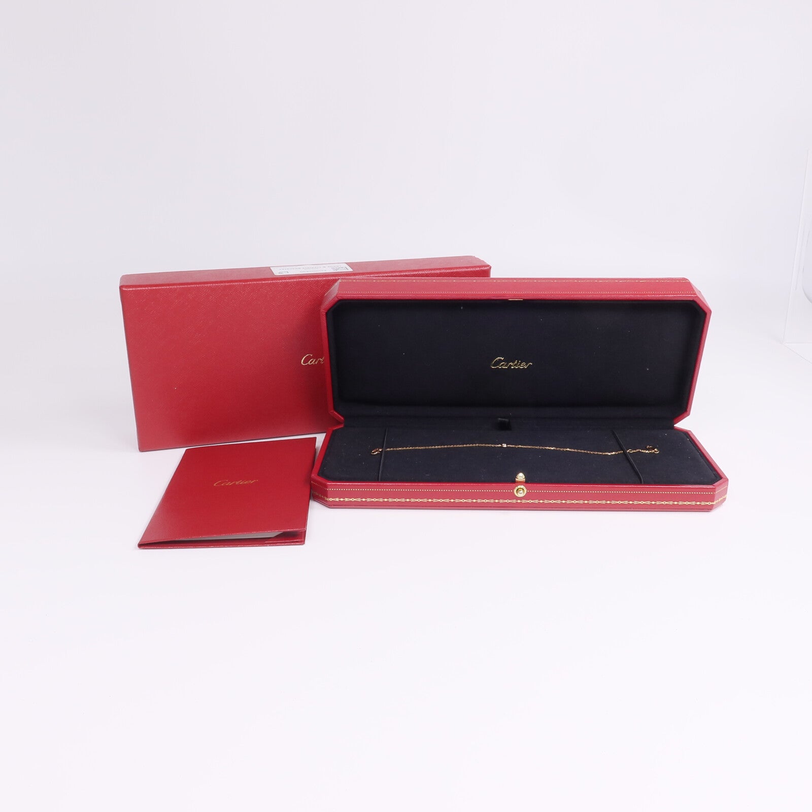 CARTIER 18K玫瑰金d'Amour Bracelet Diamond鑽石手鏈