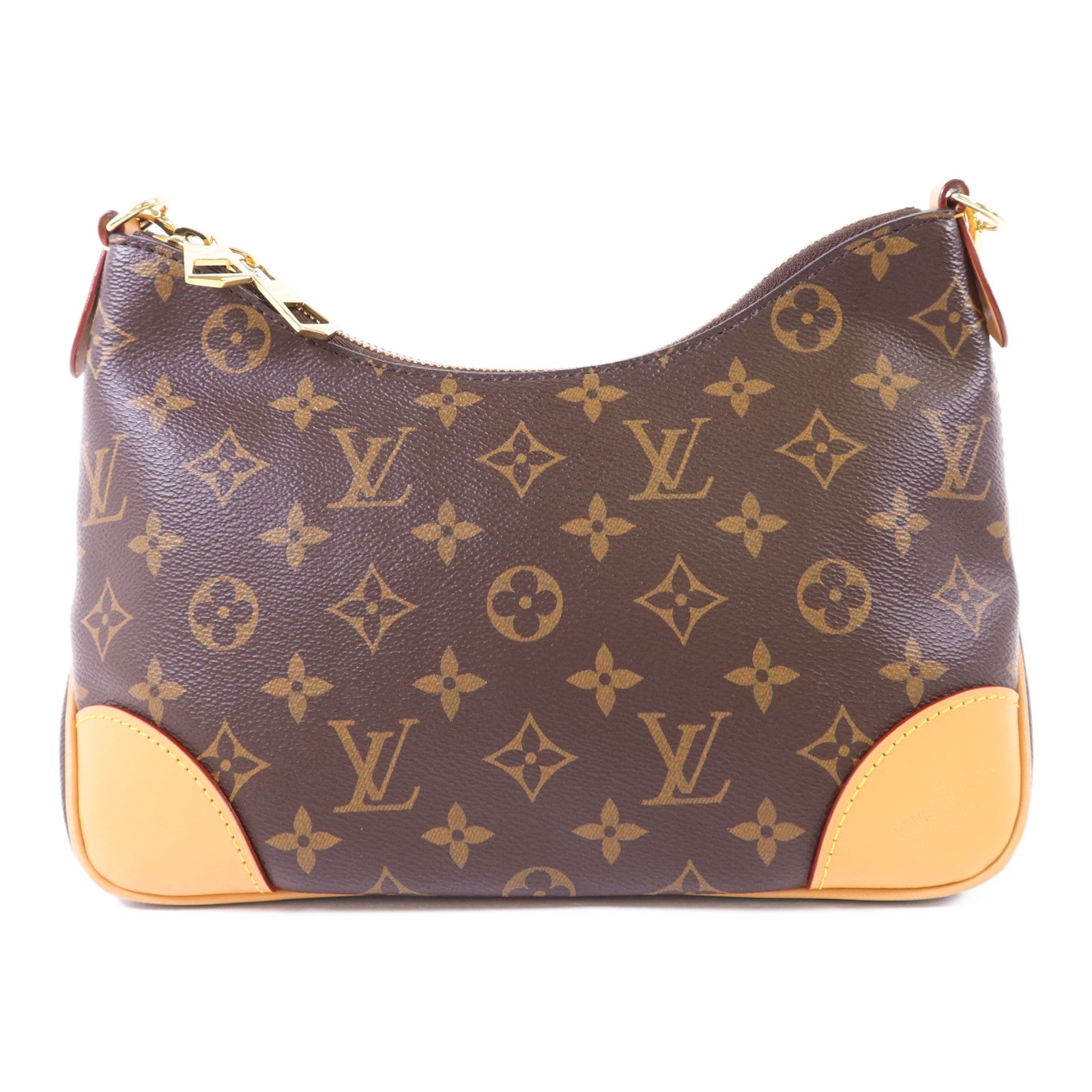 LOUIS VUITTON Monogram Boulogne PM金扣手挽肩背兩用袋