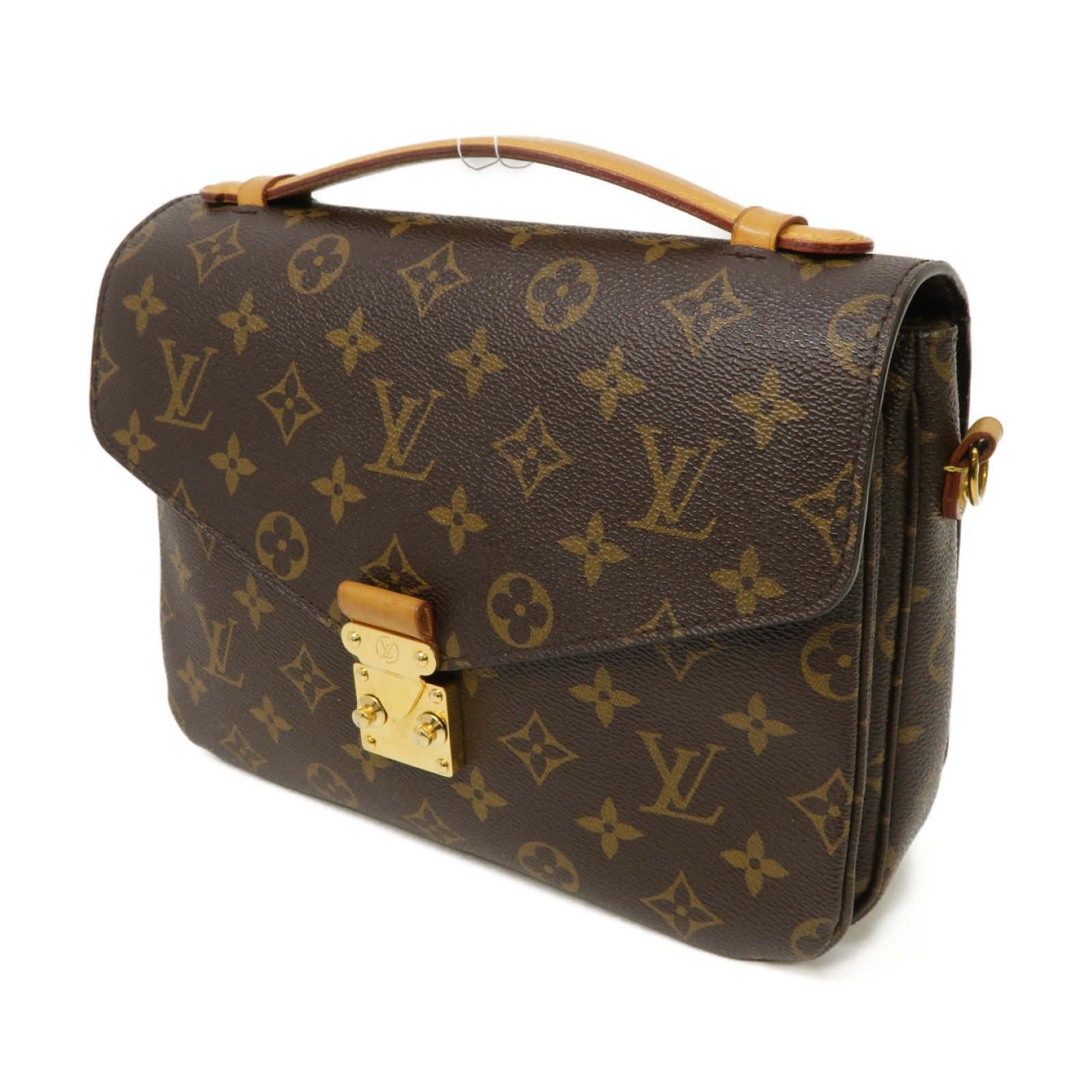 LOUIS VUITTON 【激減優惠】Monogram Metis手挽肩背兩用袋金扣棕色
