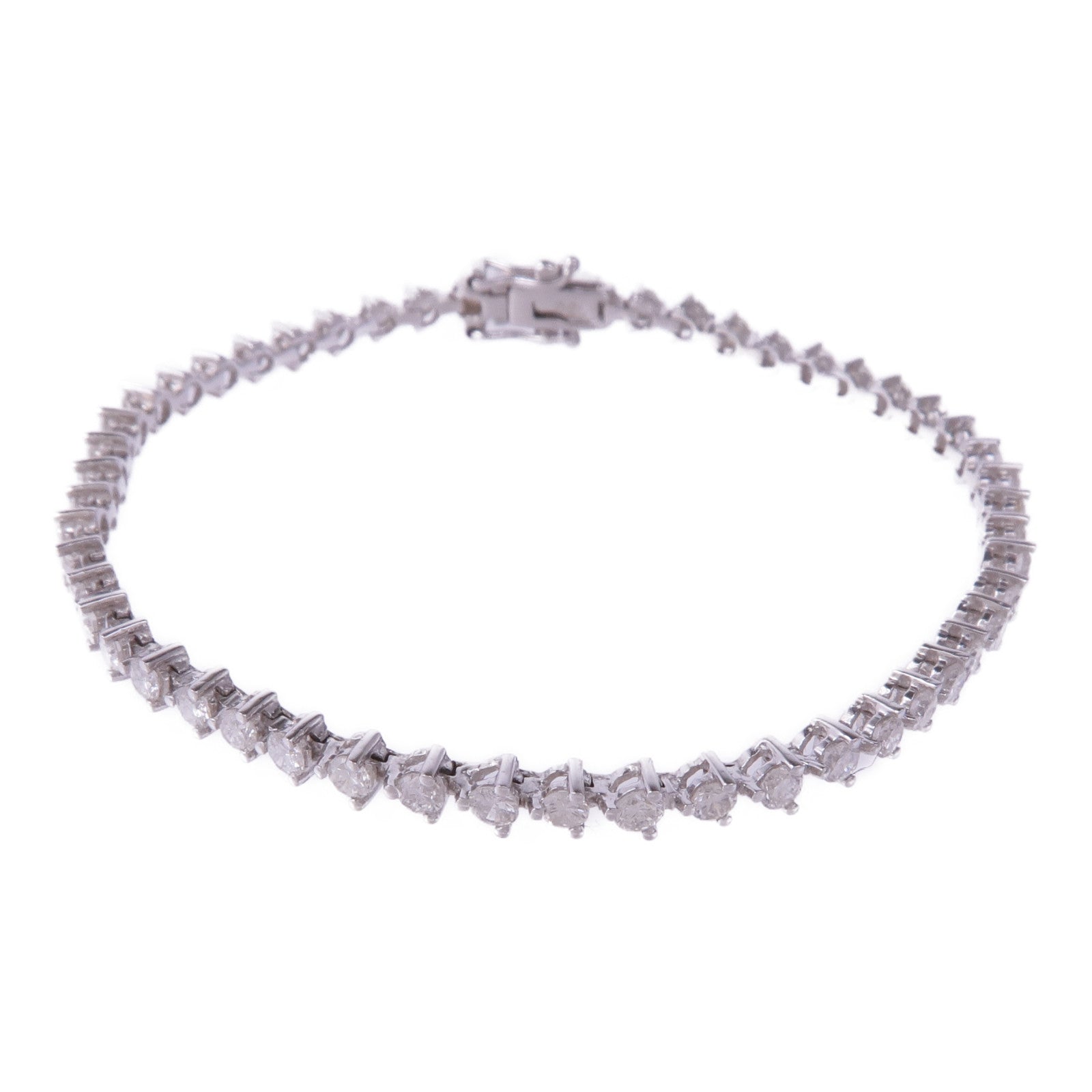 JEWELRY 18K白金Diamond Bracelet鑽石手鏈