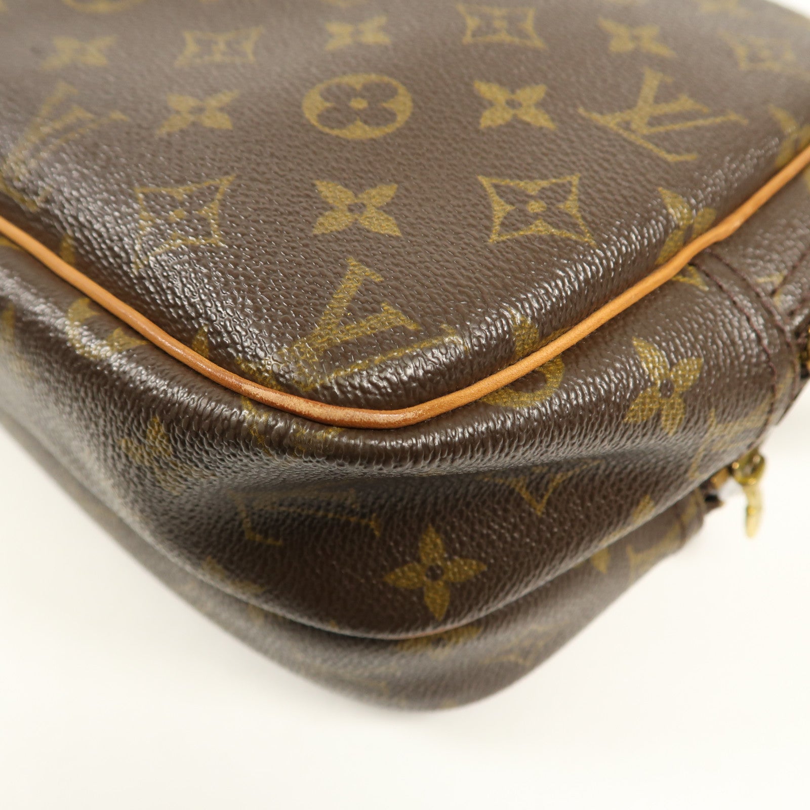 LOUIS VUITTON LV GHW Reporter PM Shoulder Bag M45254 Monogram Brown