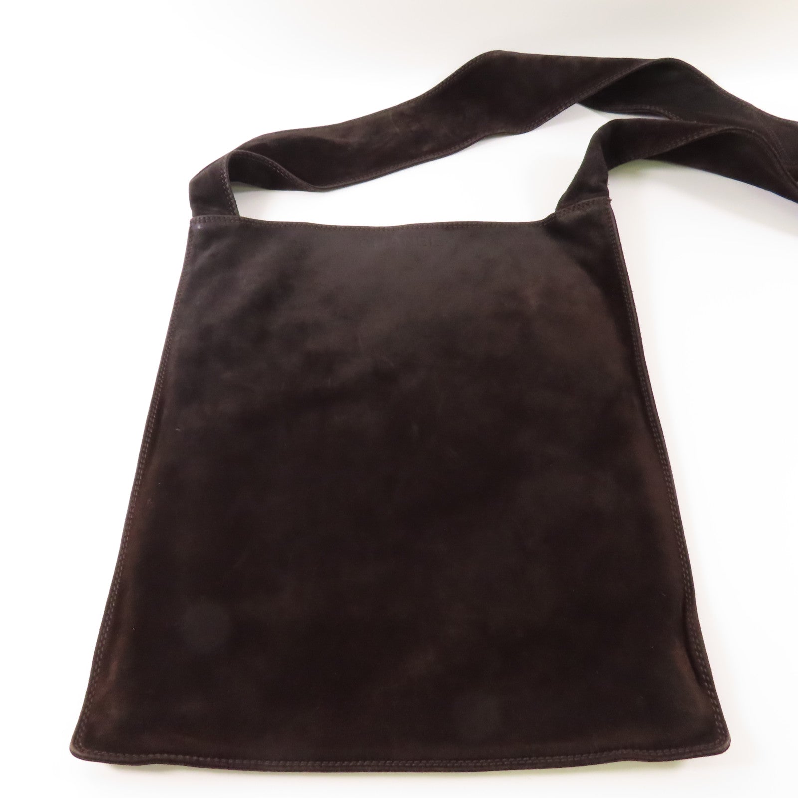 CHANEL 麂皮皮革Shoulder Bag肩背袋