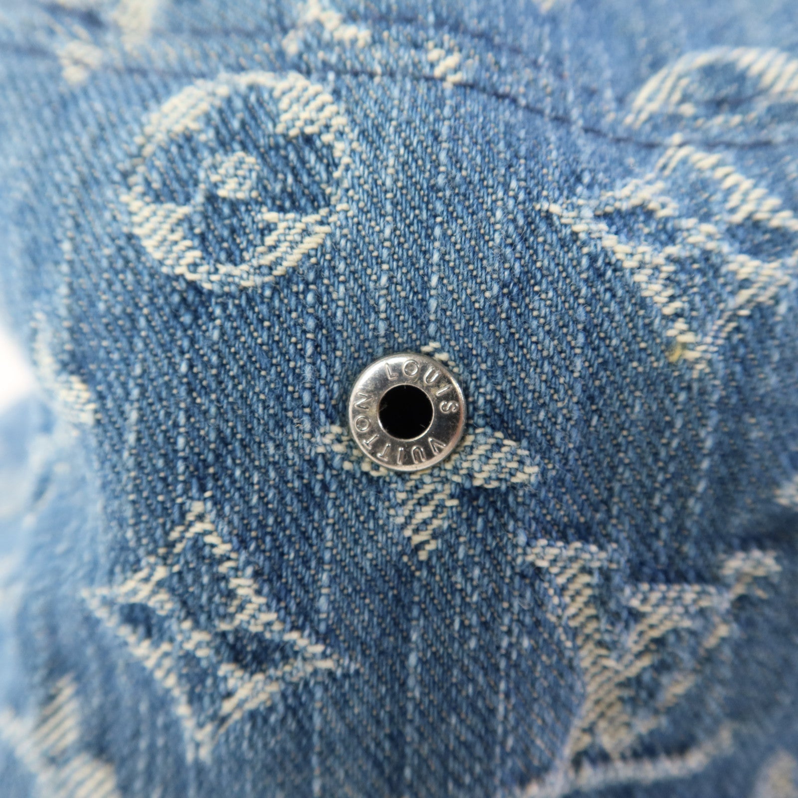 LOUIS VUITTON Monogram Denim Bucket Hat帽子