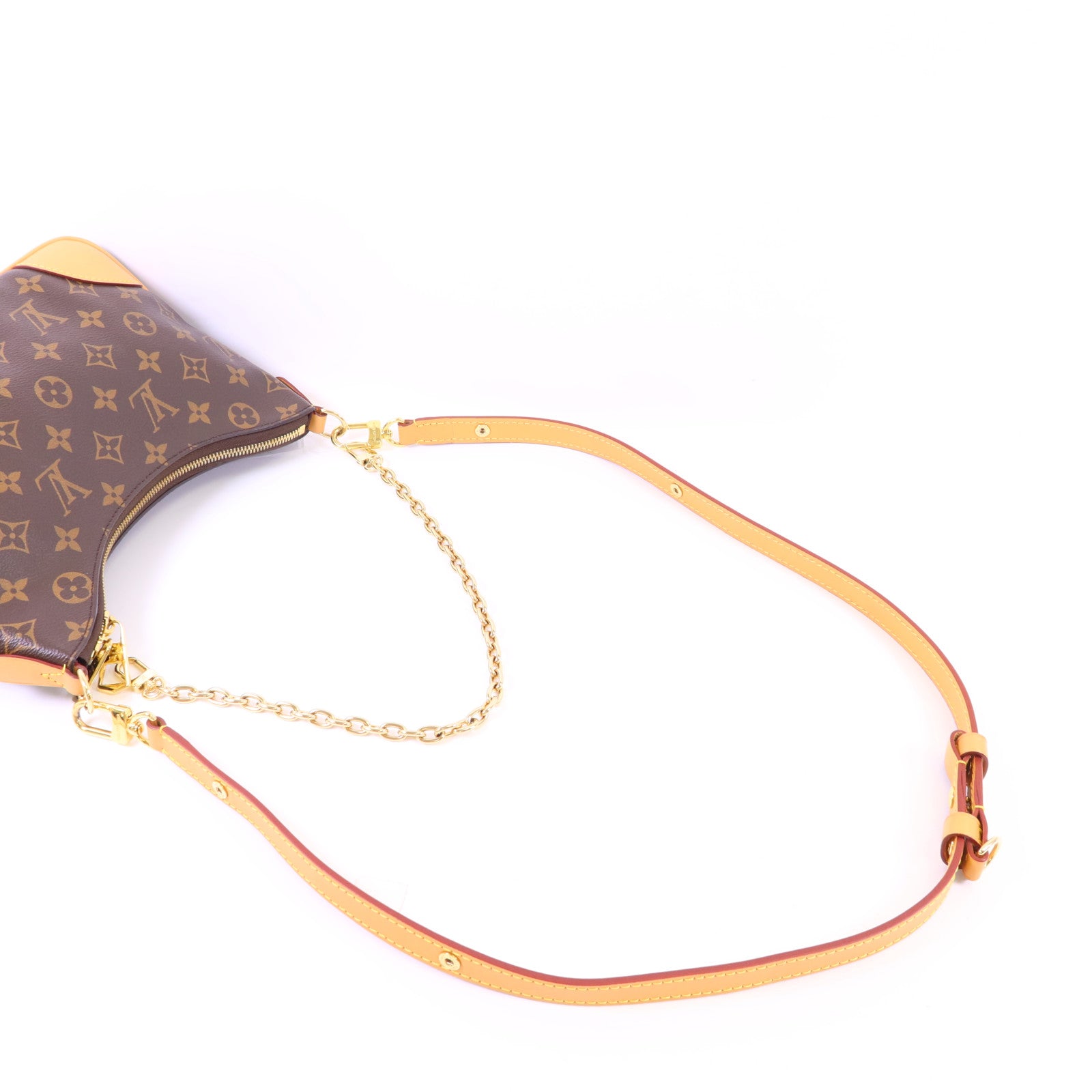 LOUIS VUITTON Monogram Boulogne PM金扣手挽肩背兩用袋