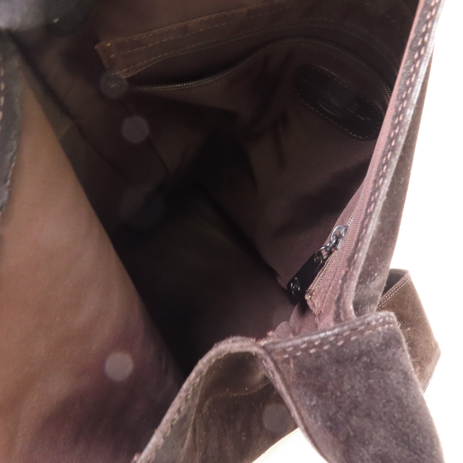 CHANEL 麂皮皮革Shoulder Bag肩背袋