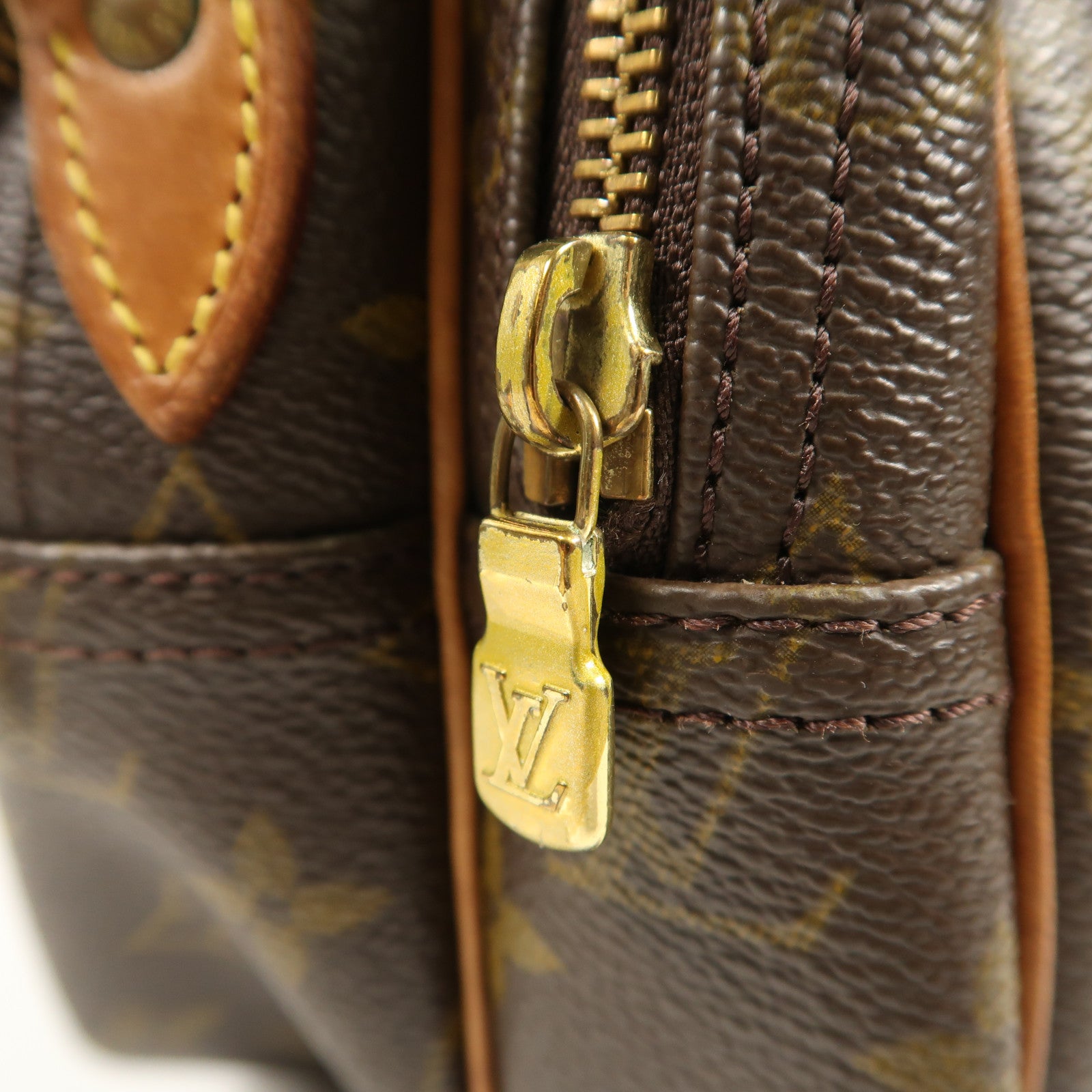 LOUIS VUITTON LV GHW Reporter PM Shoulder Bag M45254 Monogram Brown