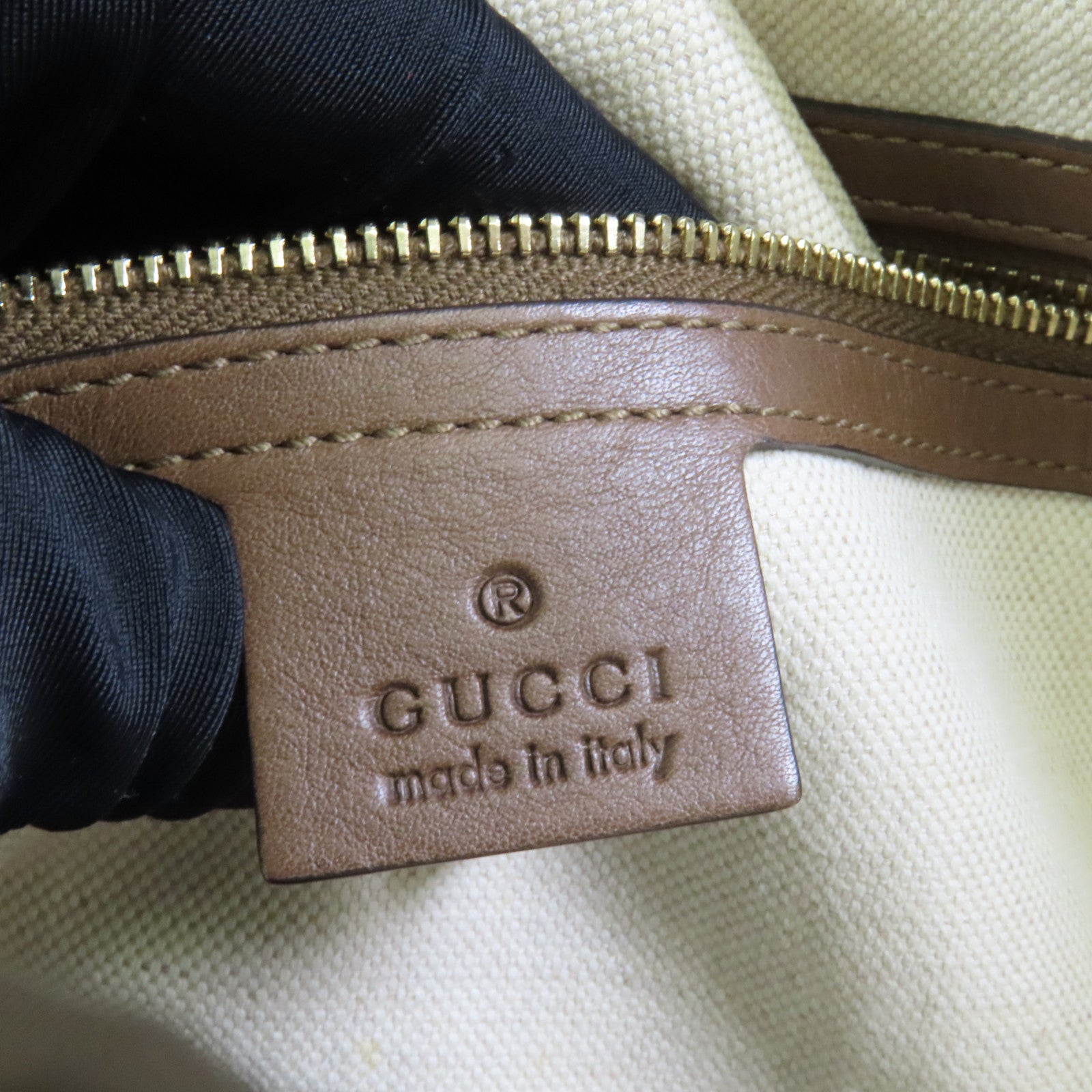 GUCCI 塗層帆布Tote Bag肩背袋